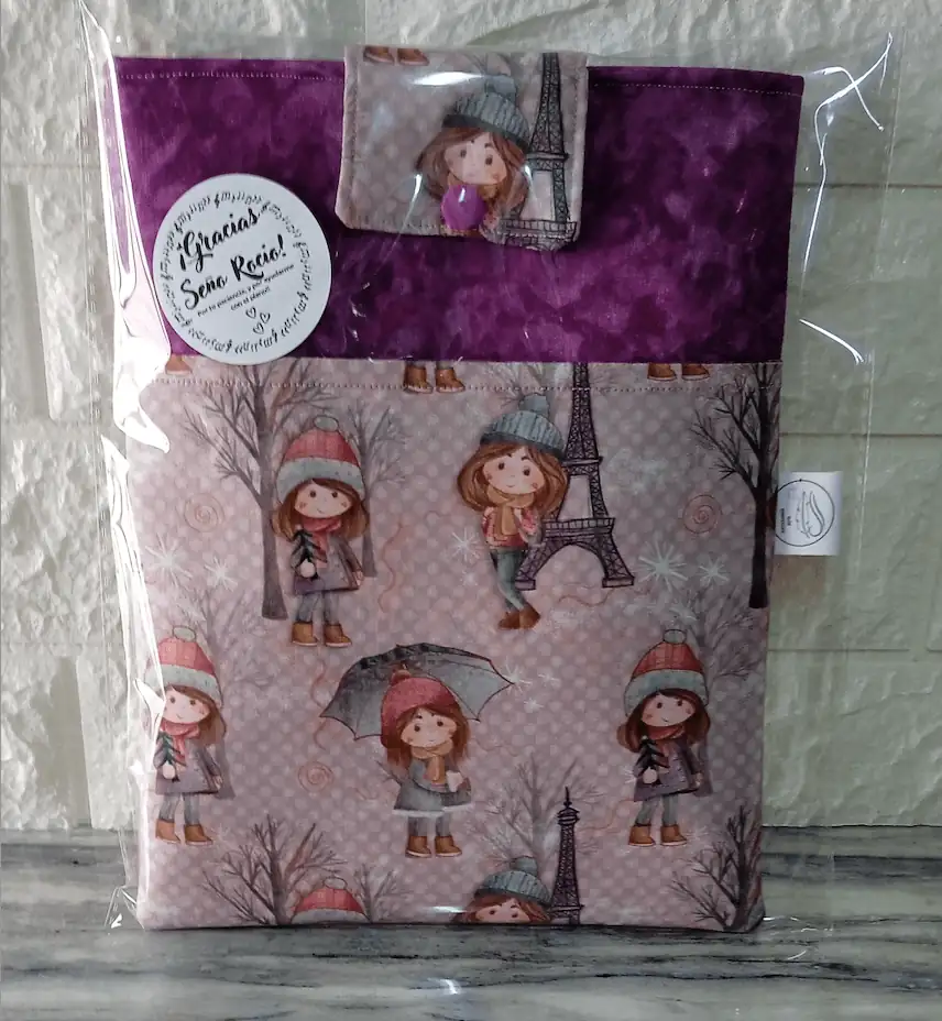 Funda de libro Paris