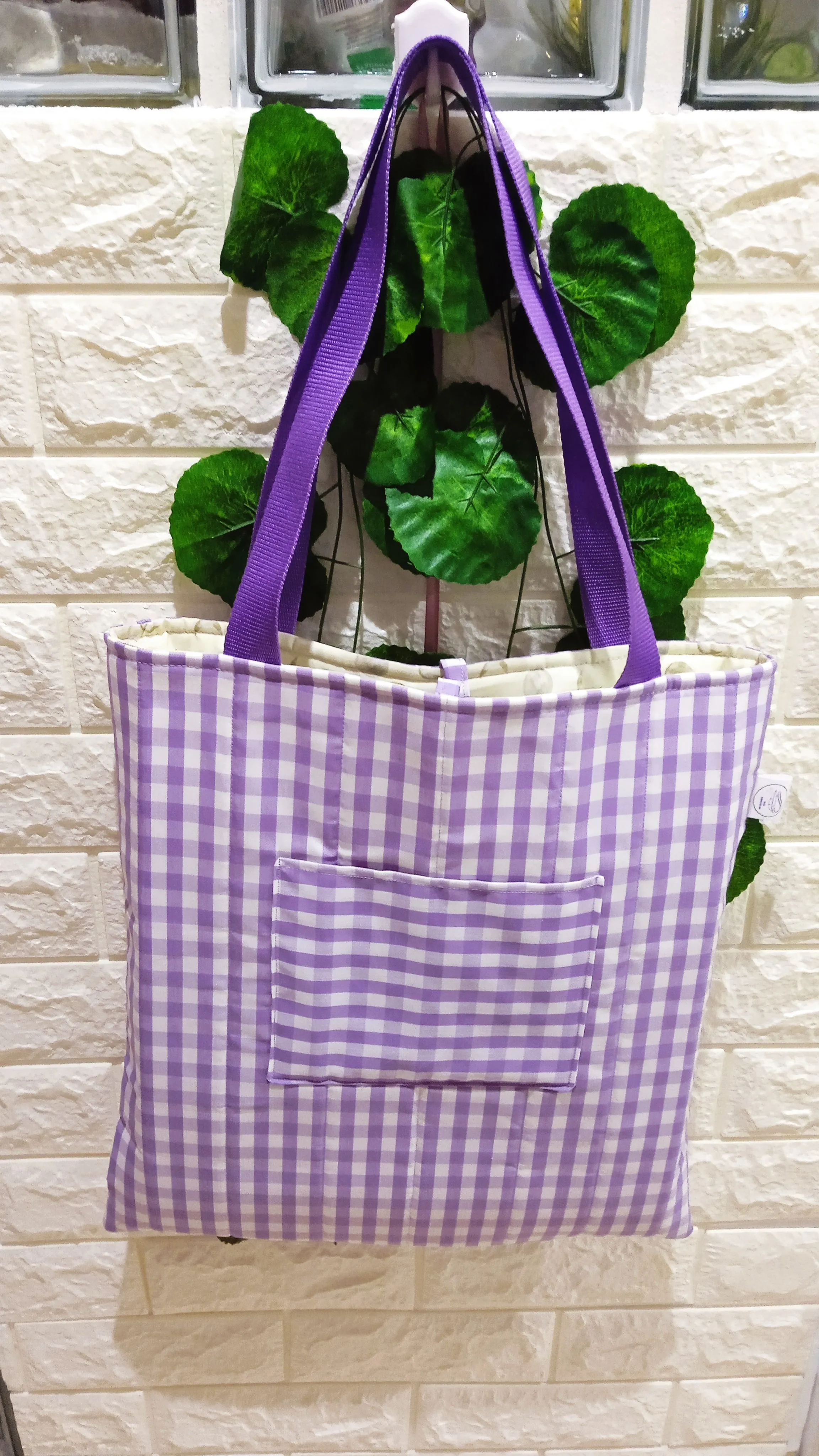 Bolso tote cuadros