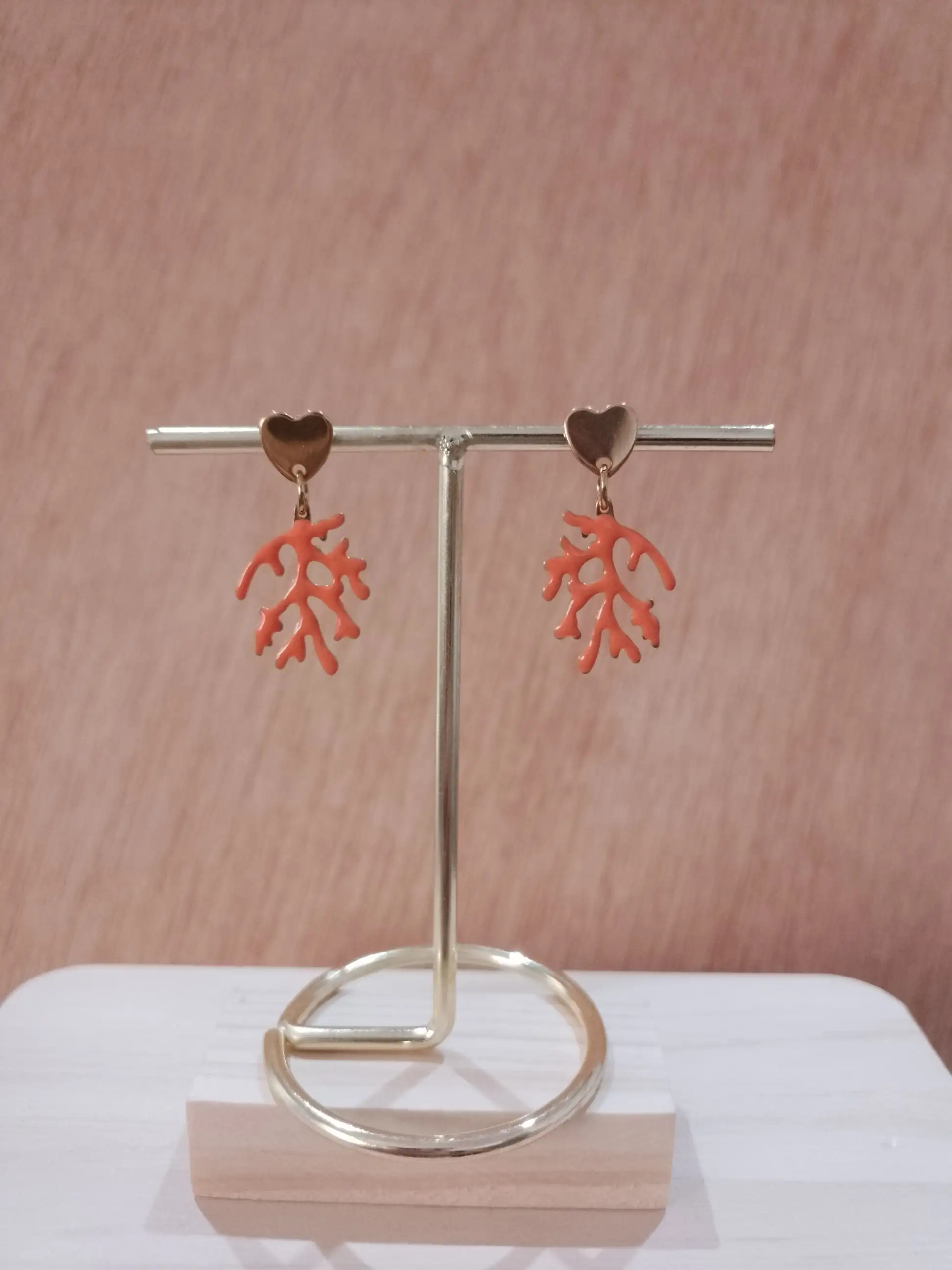 Pendientes coral - Imagen 5
