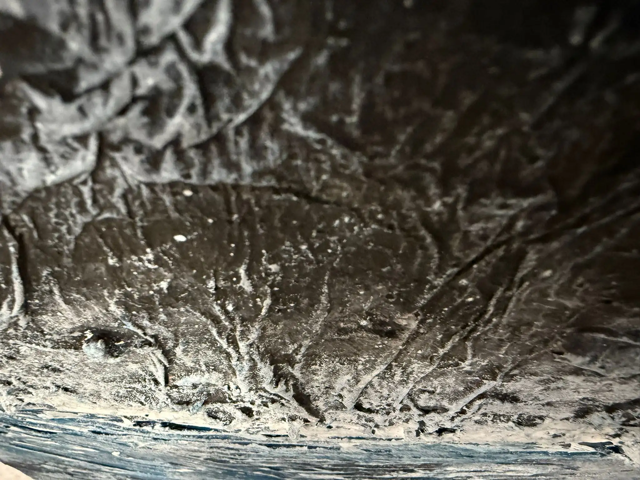 Cuadro abstracto "Mar de noche" - Imagen 3
