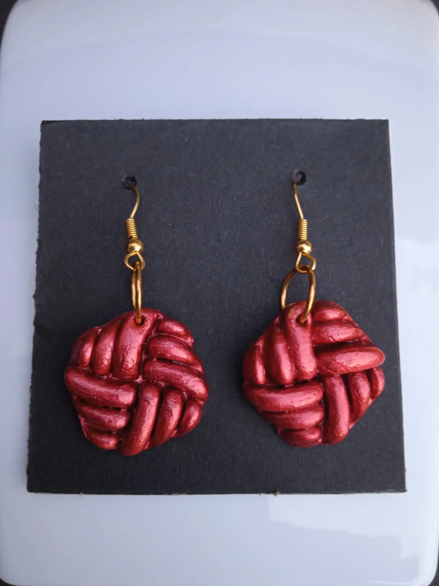 Pendientes Celta Rojo