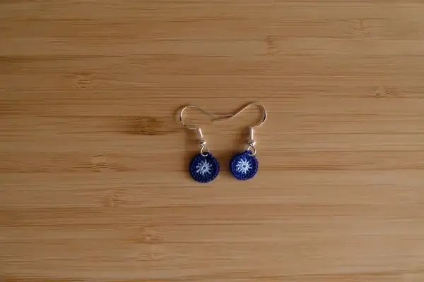 Pendientes mini azules