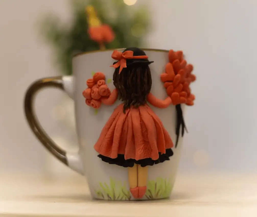 Taza mujer en París