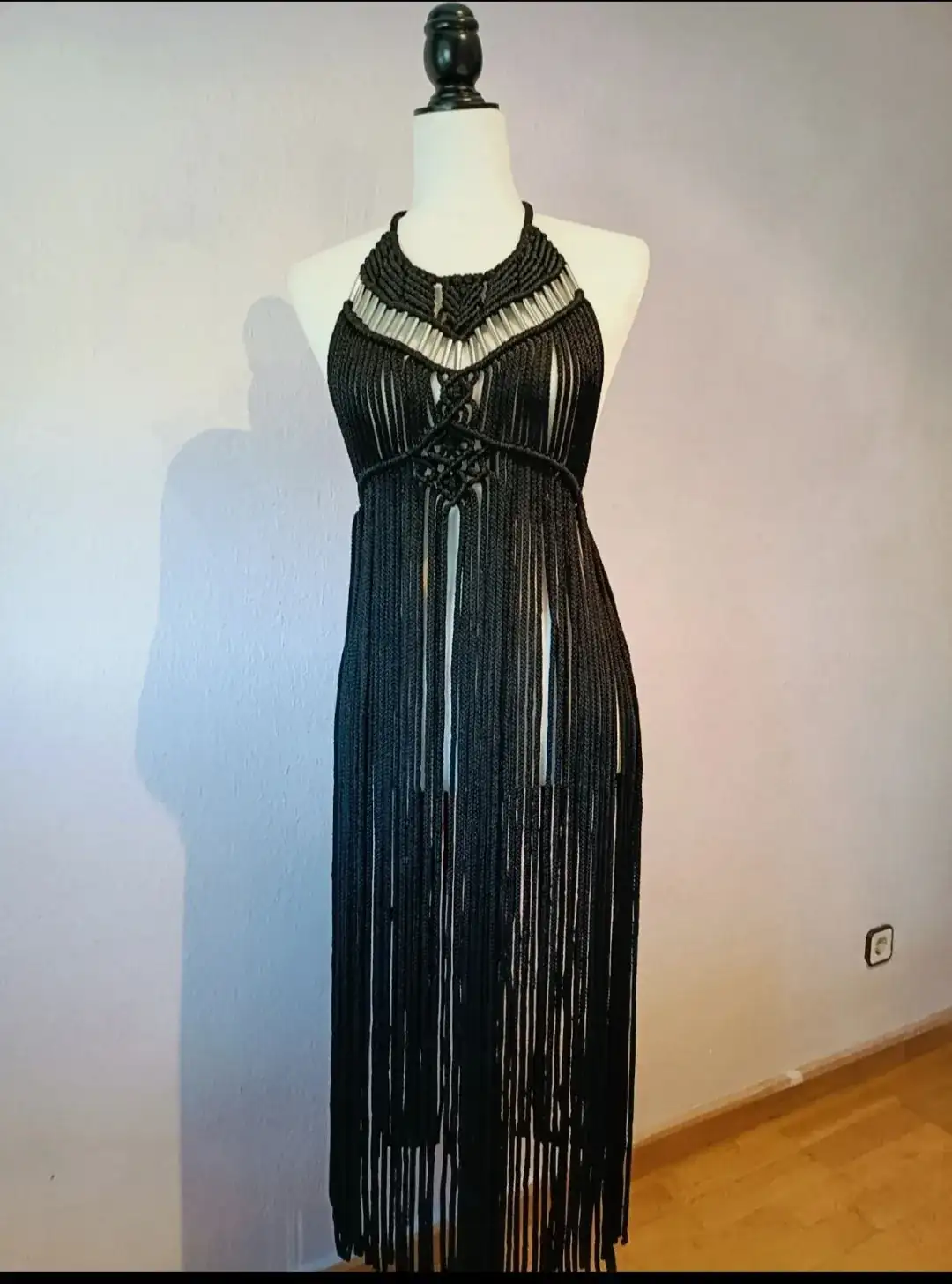 Vestido en macramé - Imagen 3