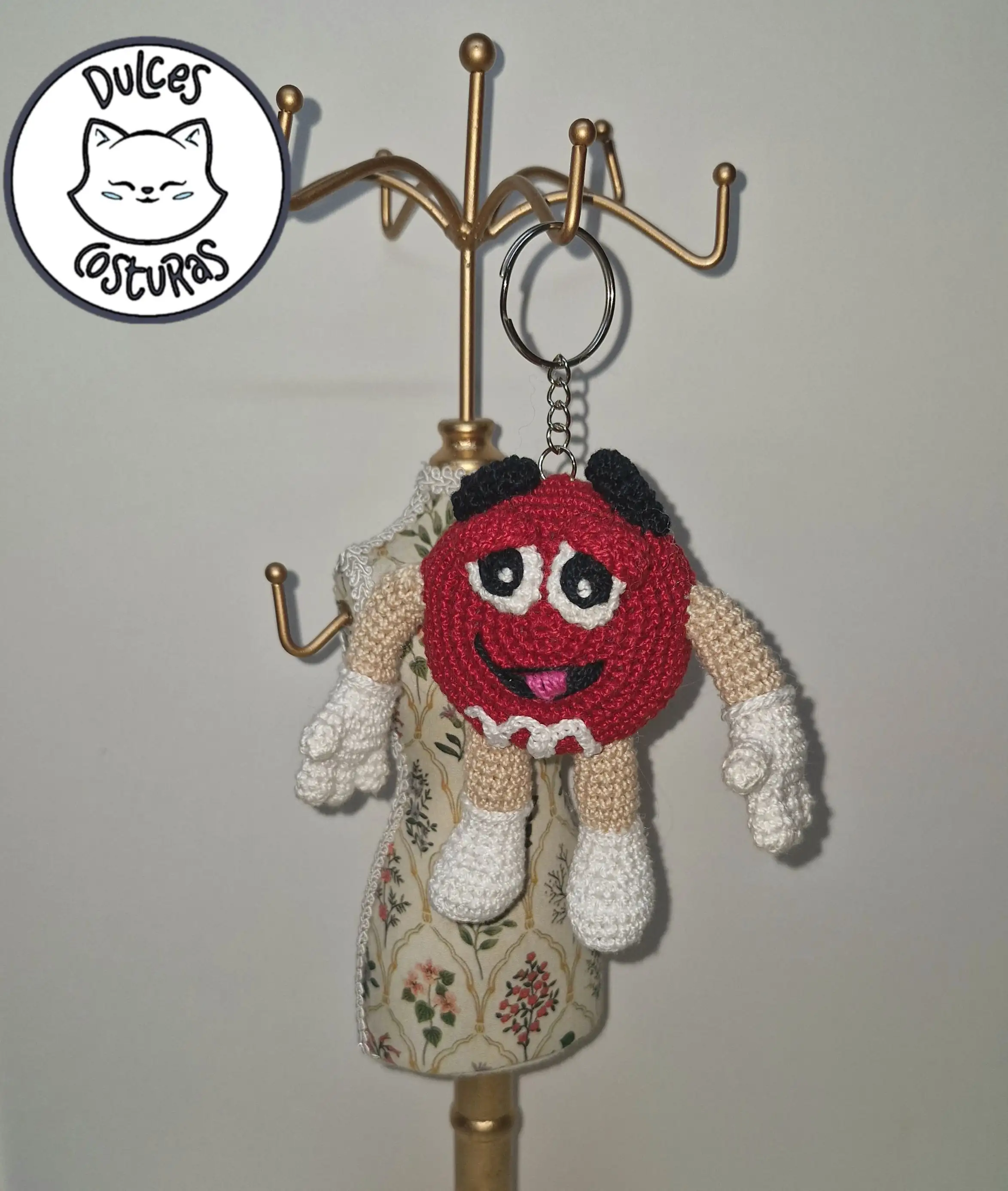 Llavero M&M Rojo