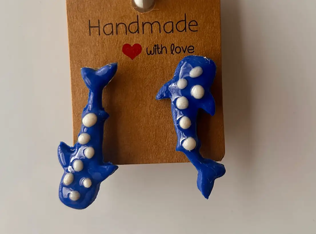 Pendientes Ballena