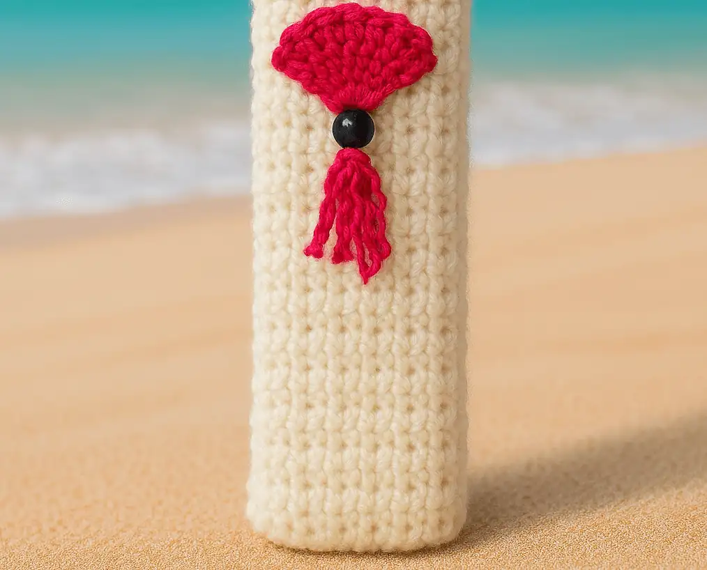 Funda para abanico hecha a crochet – Elige tu color favorito - Imagen 4