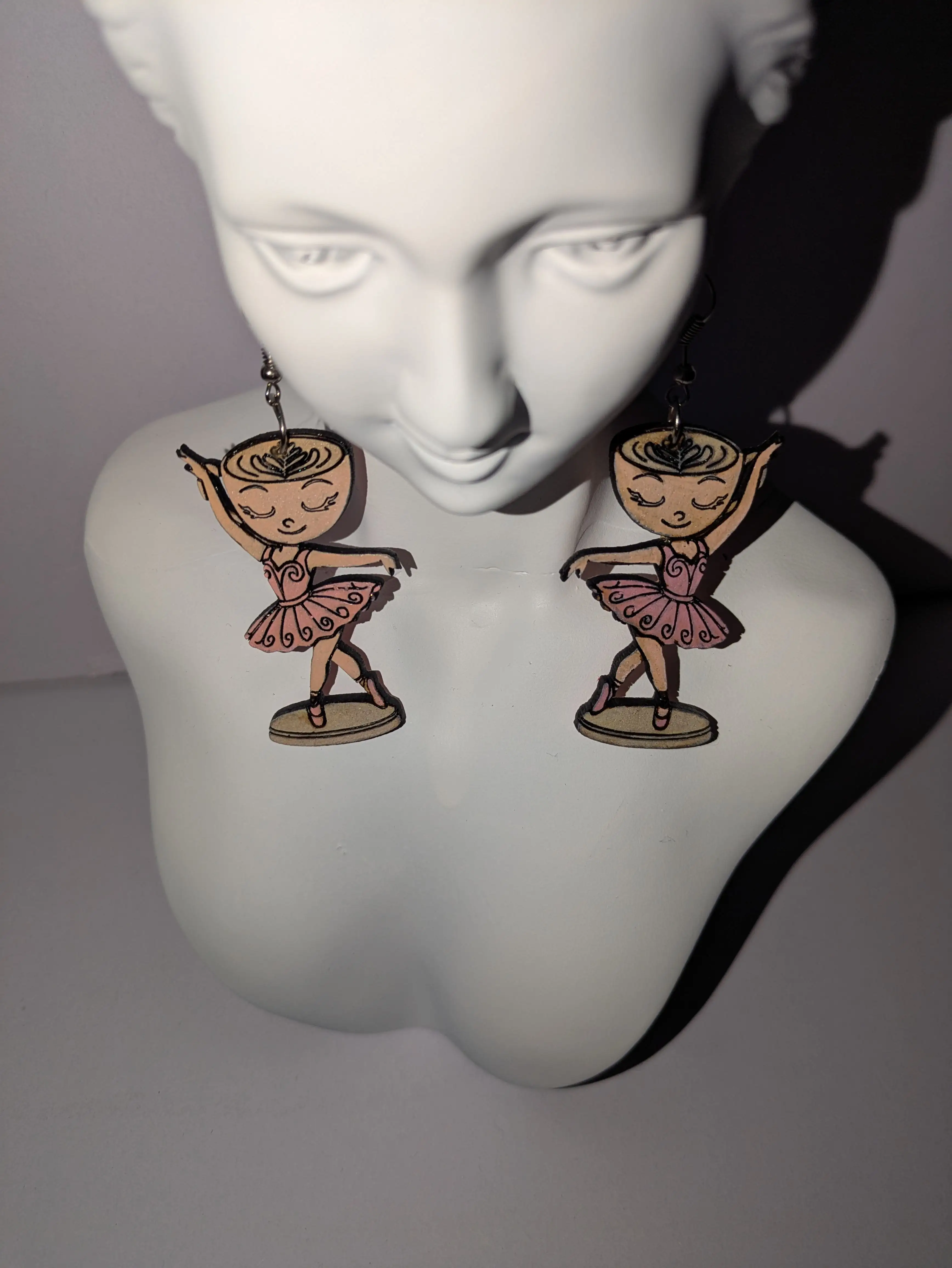 Pendientes bailarina