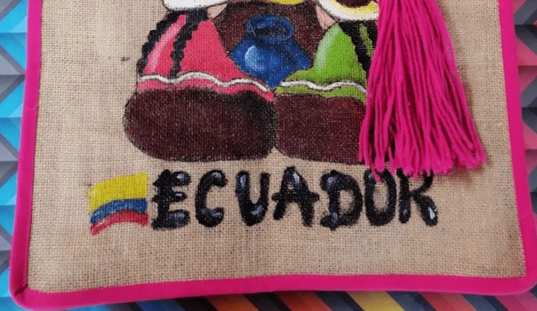Bolso en yute - Imagen 3