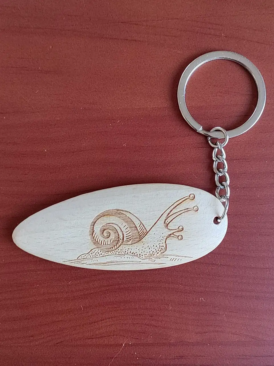 Llavero de madera