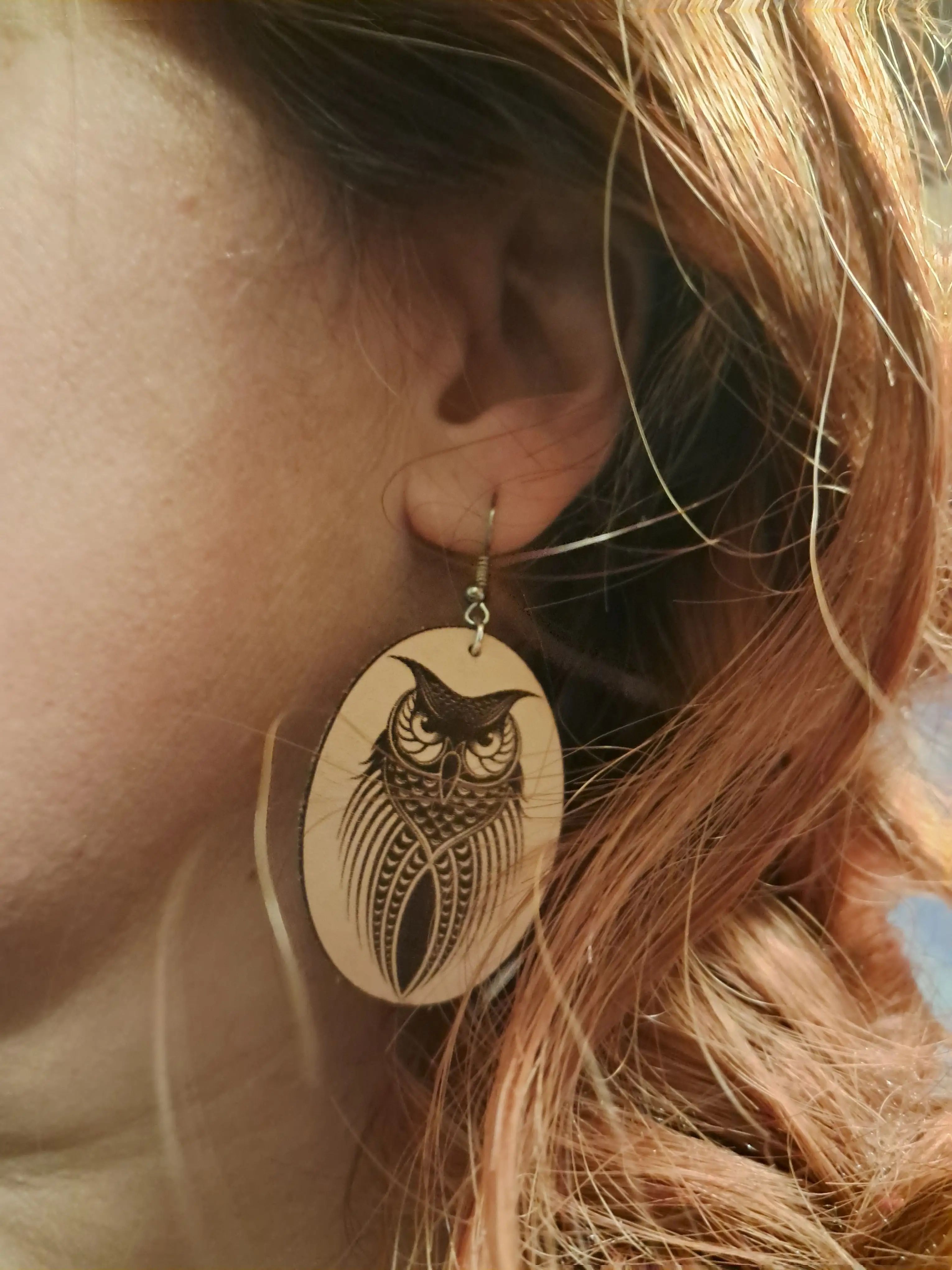 Pendientes búho