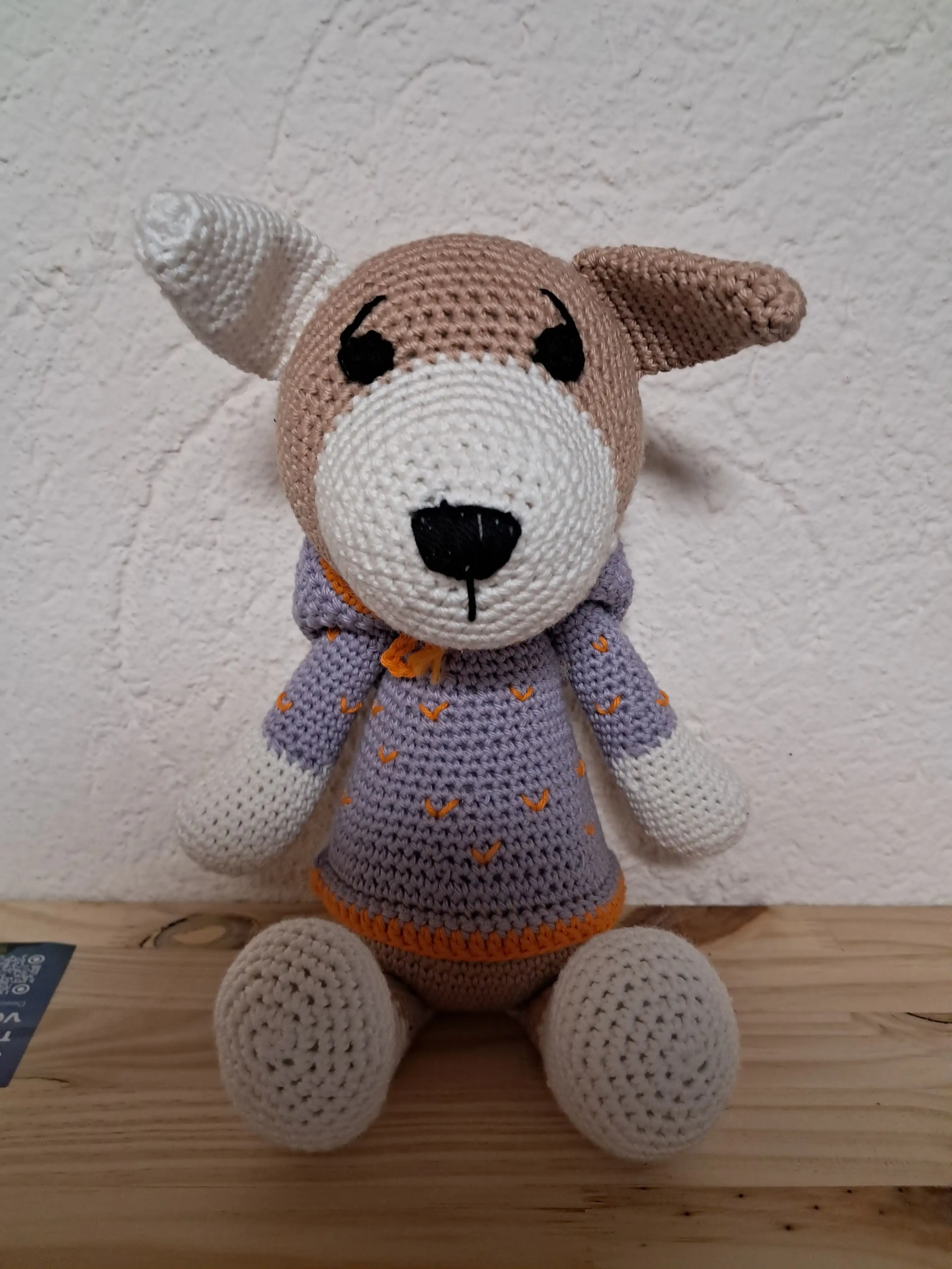 Perro amigurumi