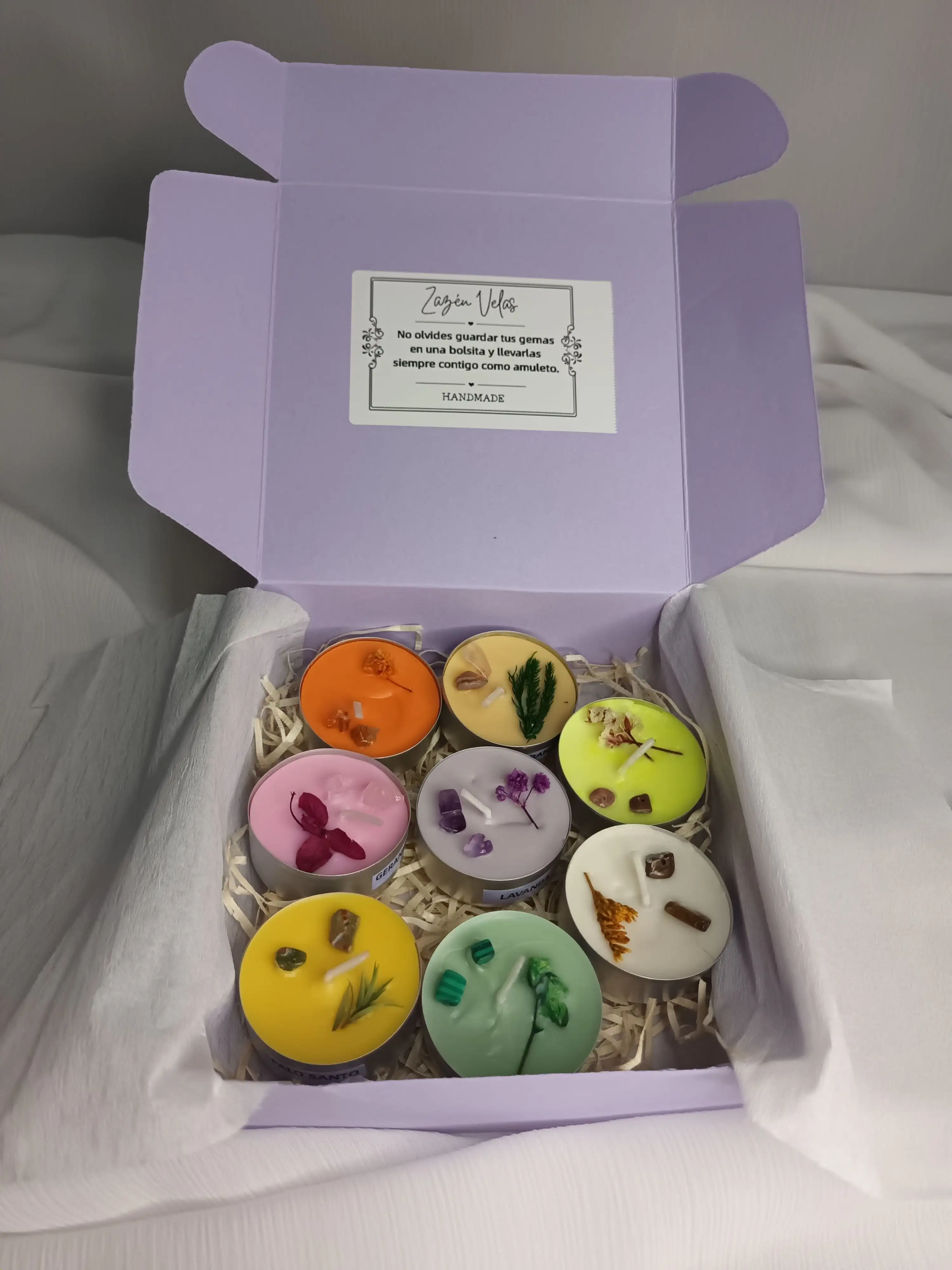 Pack velas de té