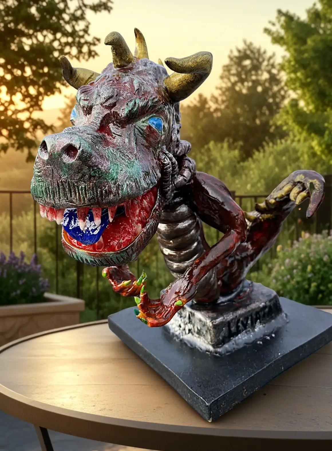 Escultura de Leviatán