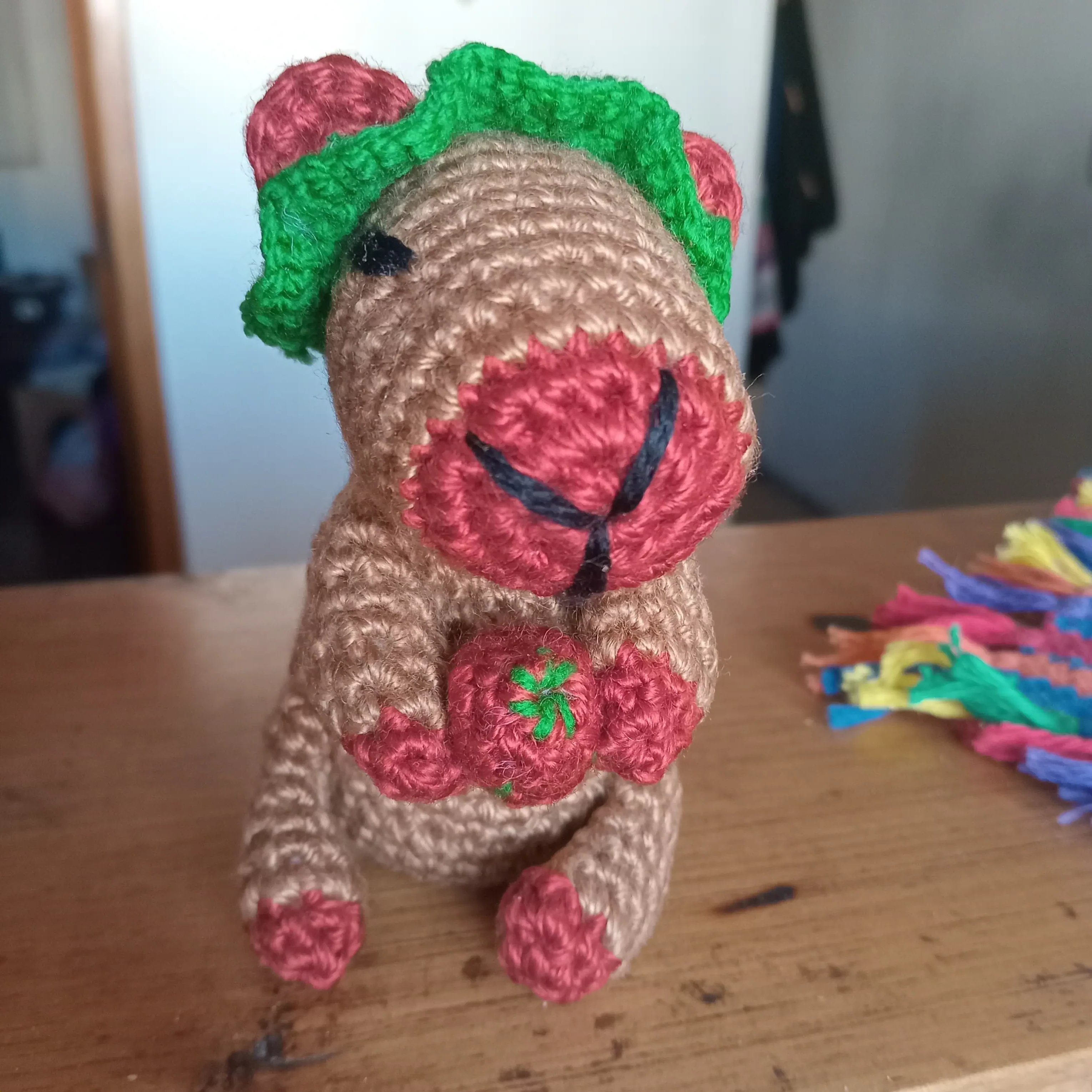 Carpincho amigurumi - Imagen 2