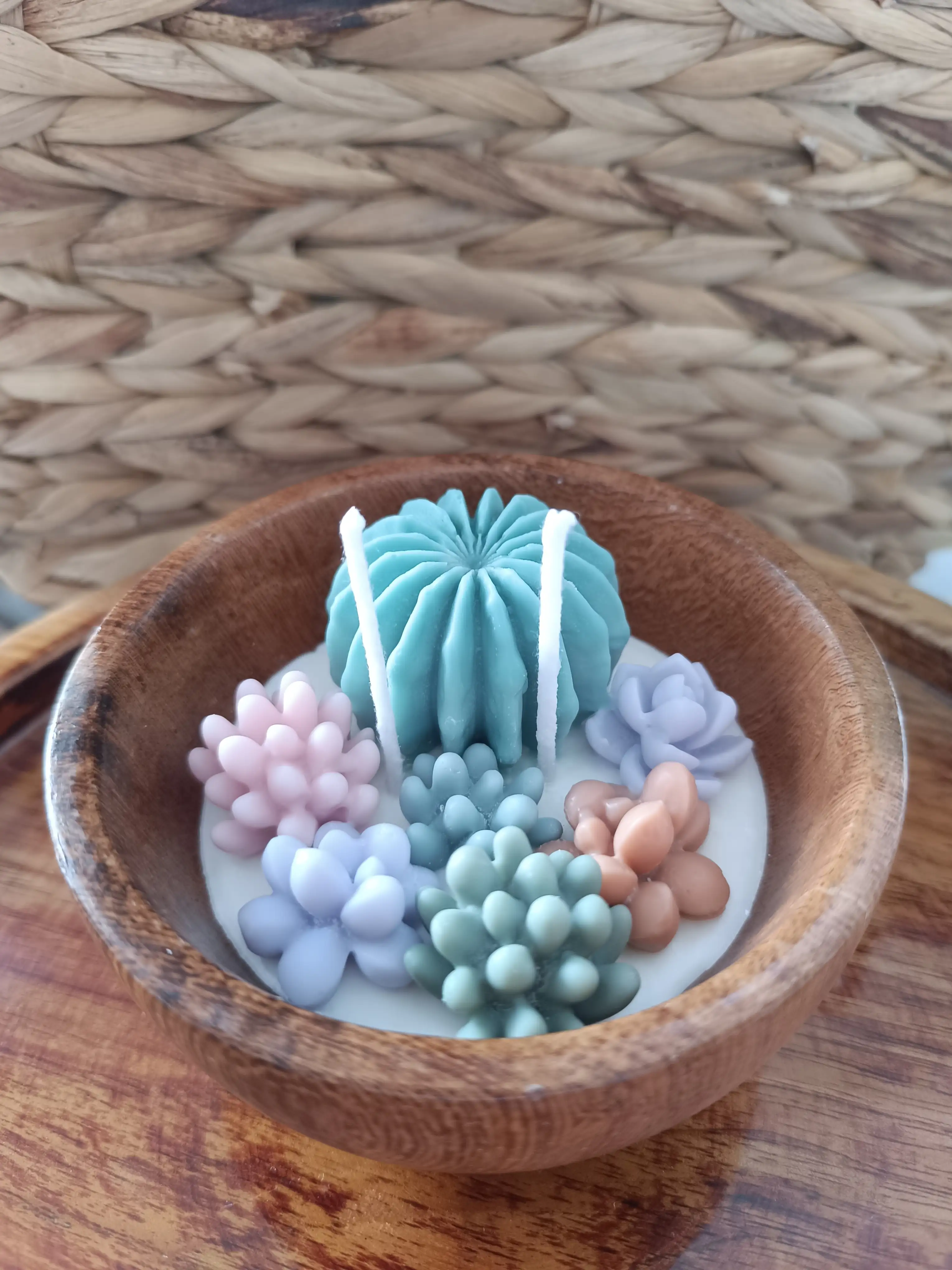 Velas artesanales de cera de soya - Imagen 3