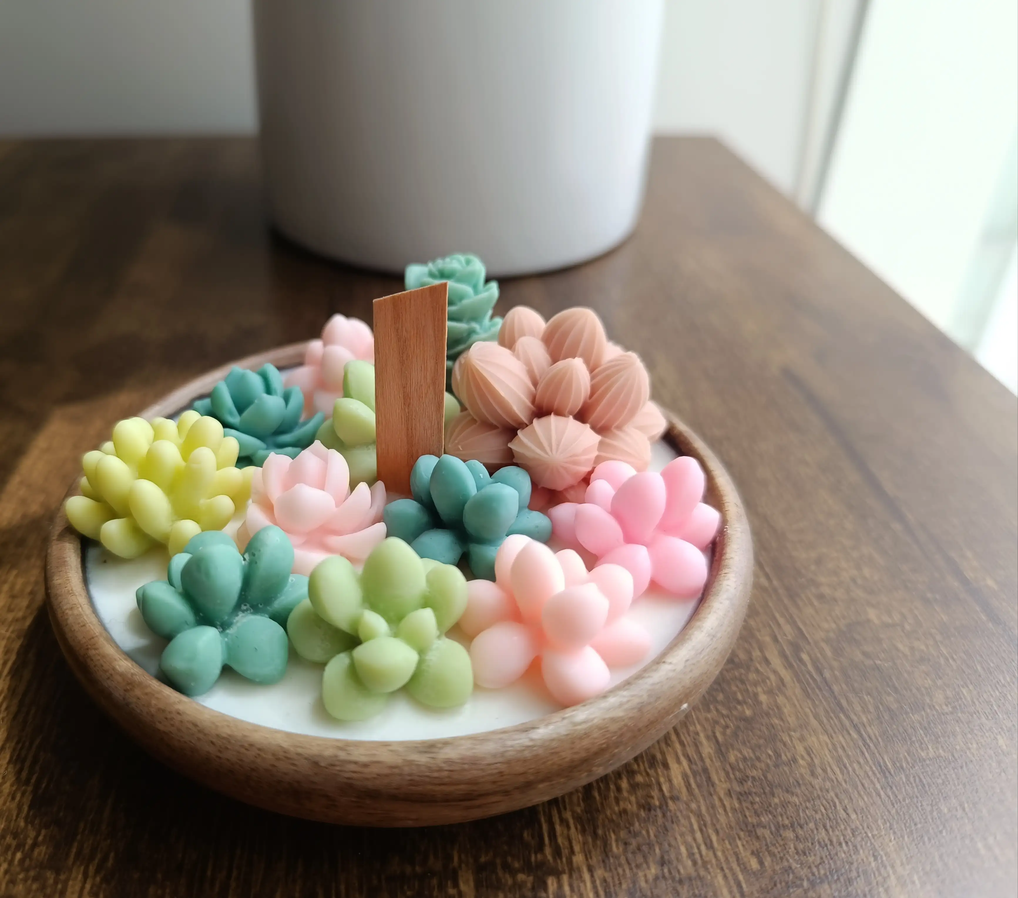Velas artesanales de cera de soya - Imagen 2