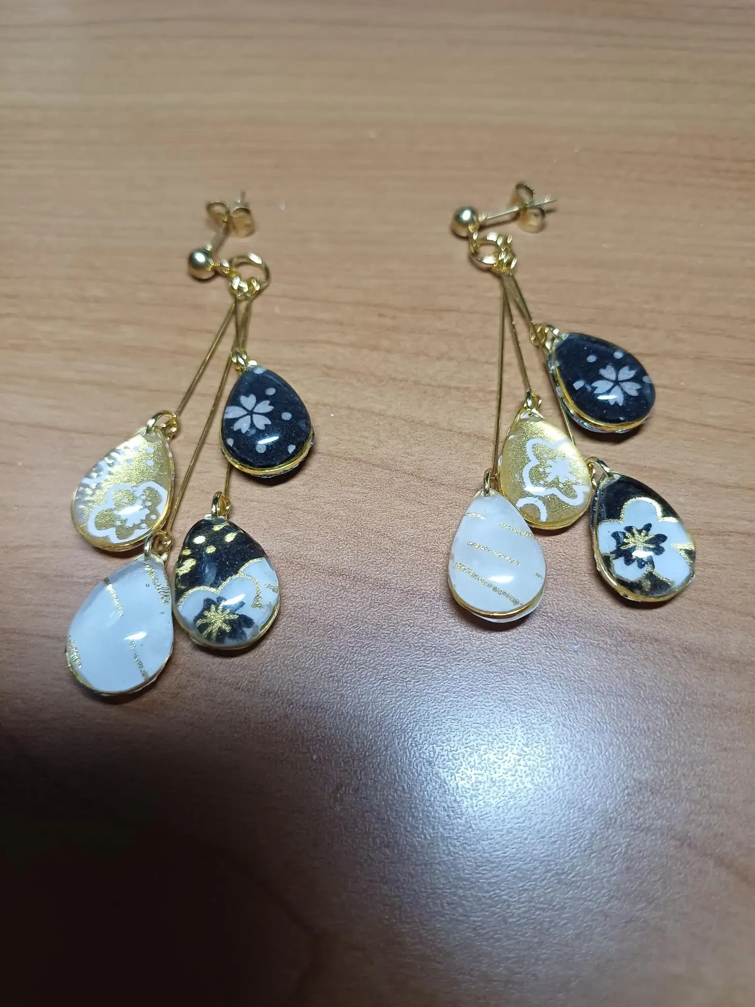 Pendientes de lágrimas
