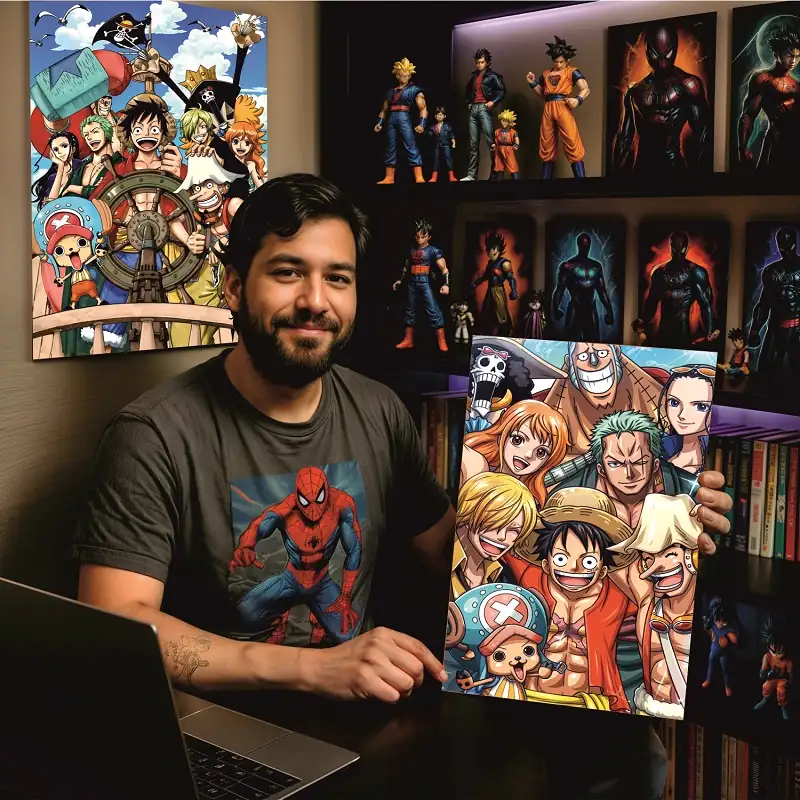 Cuadro Decorativo Anime One Piece E1 40x30 MDF - Imagen 3