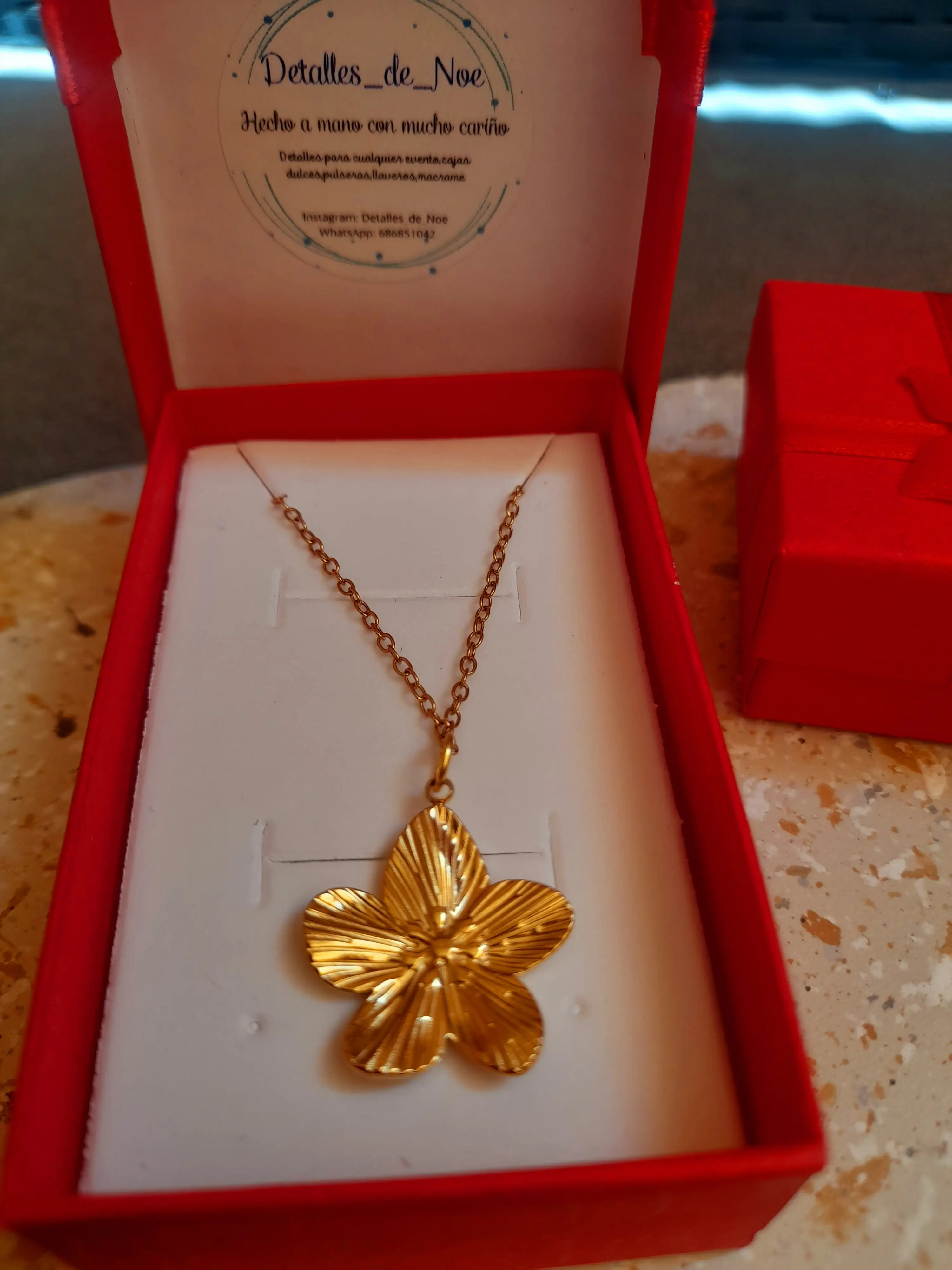 Collar flor - Imagen 2