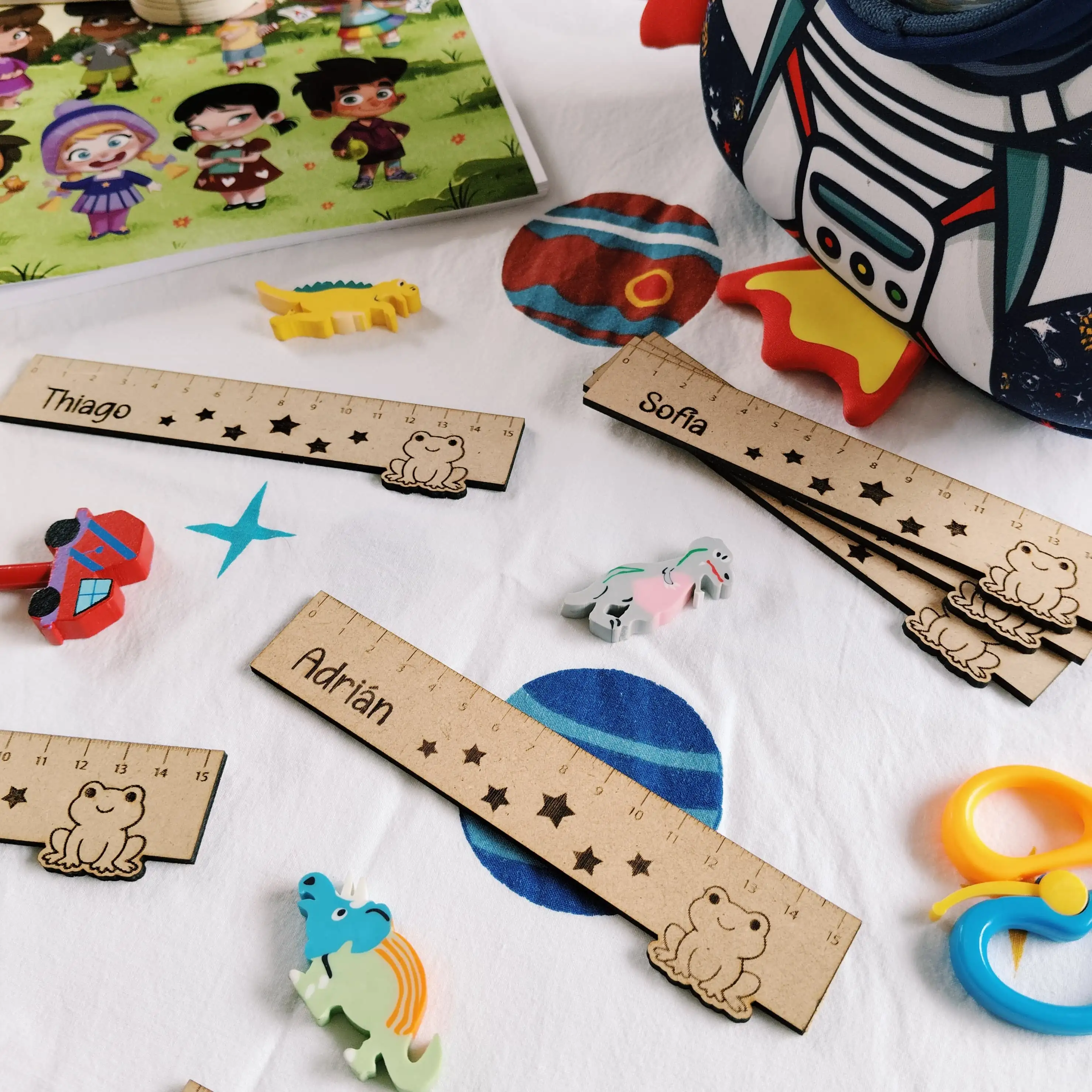 Regla Madera Personalizada - Imagen 2