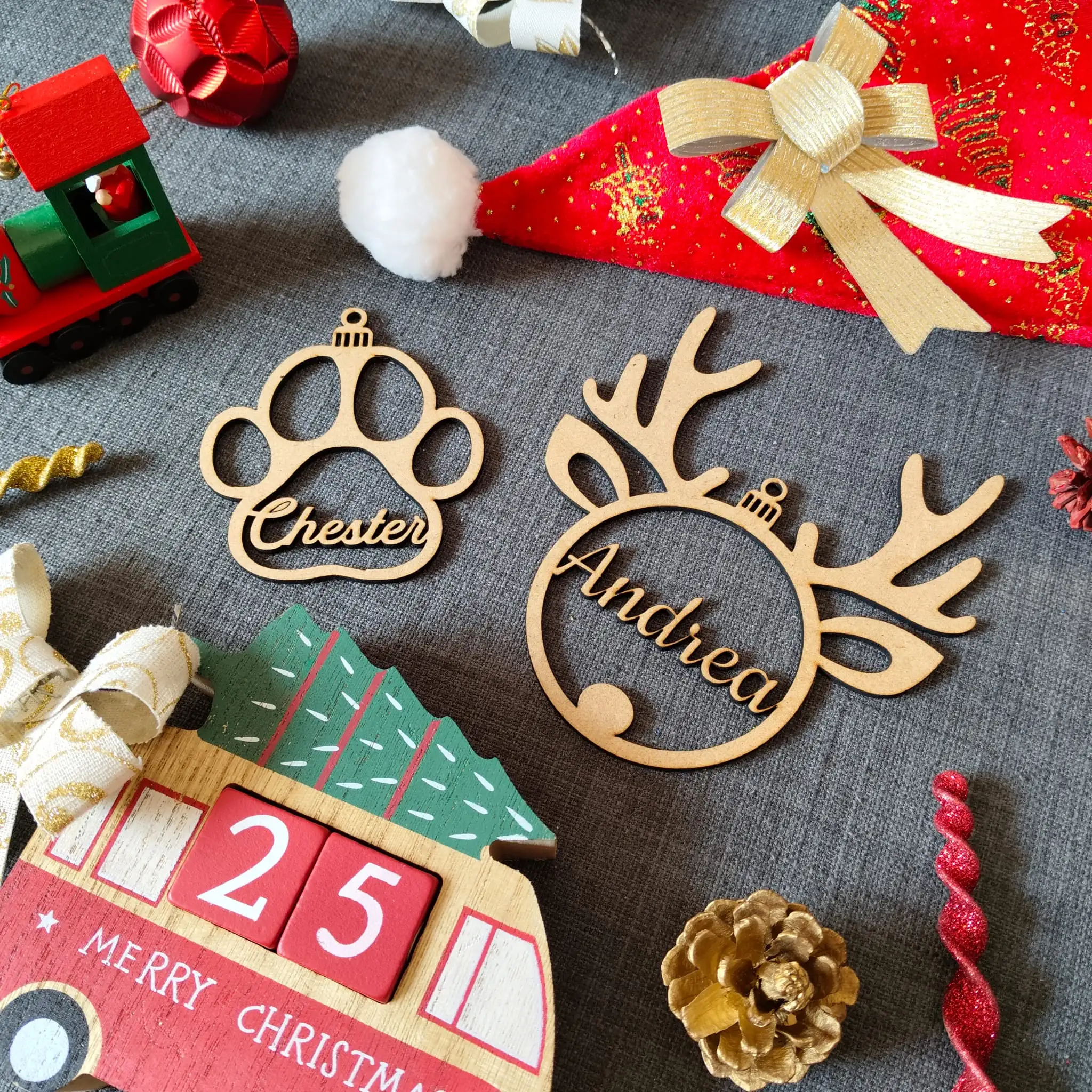 Pack Bolas de Navidad (4 unidades)