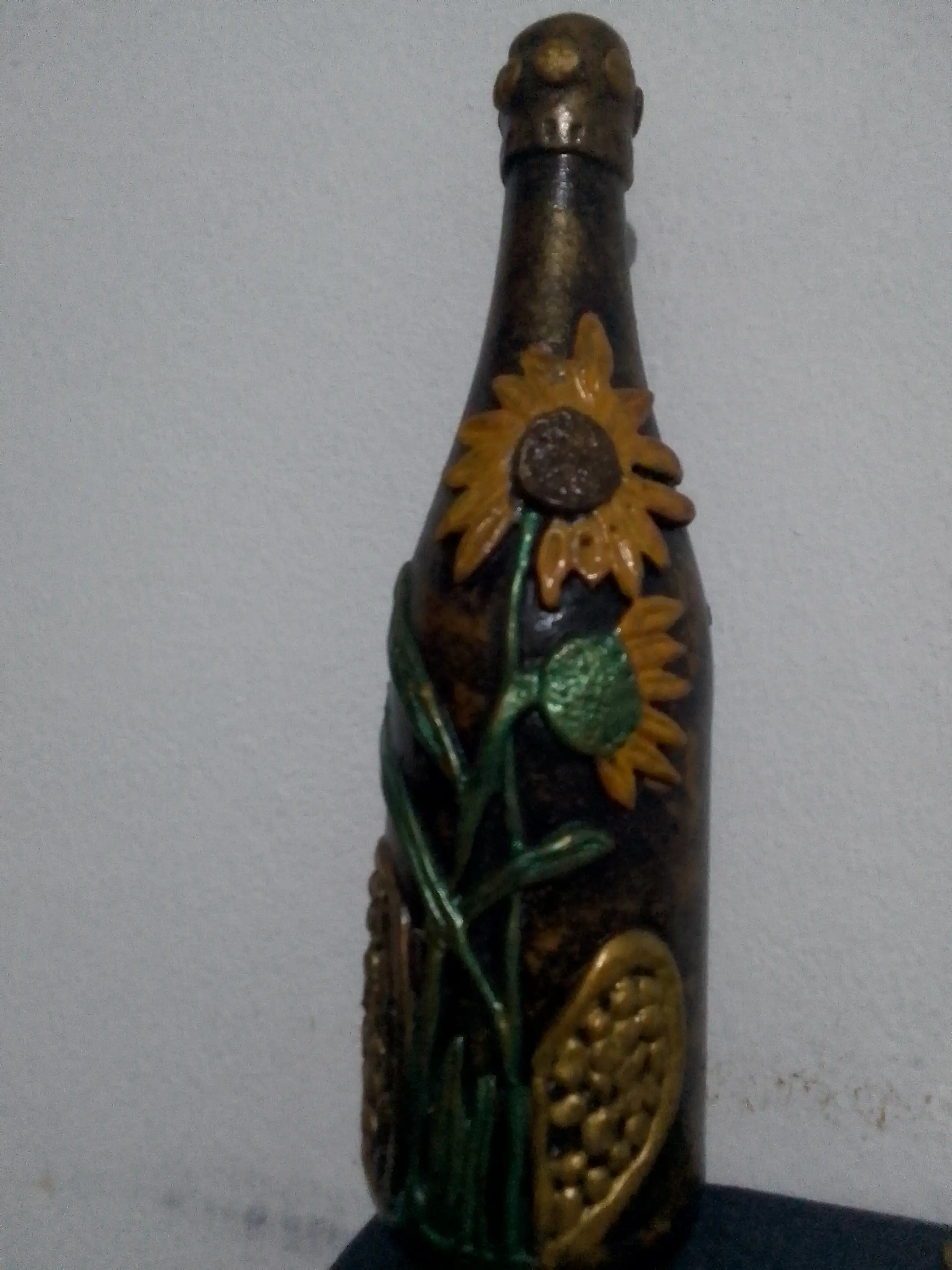 Botella decorativa
