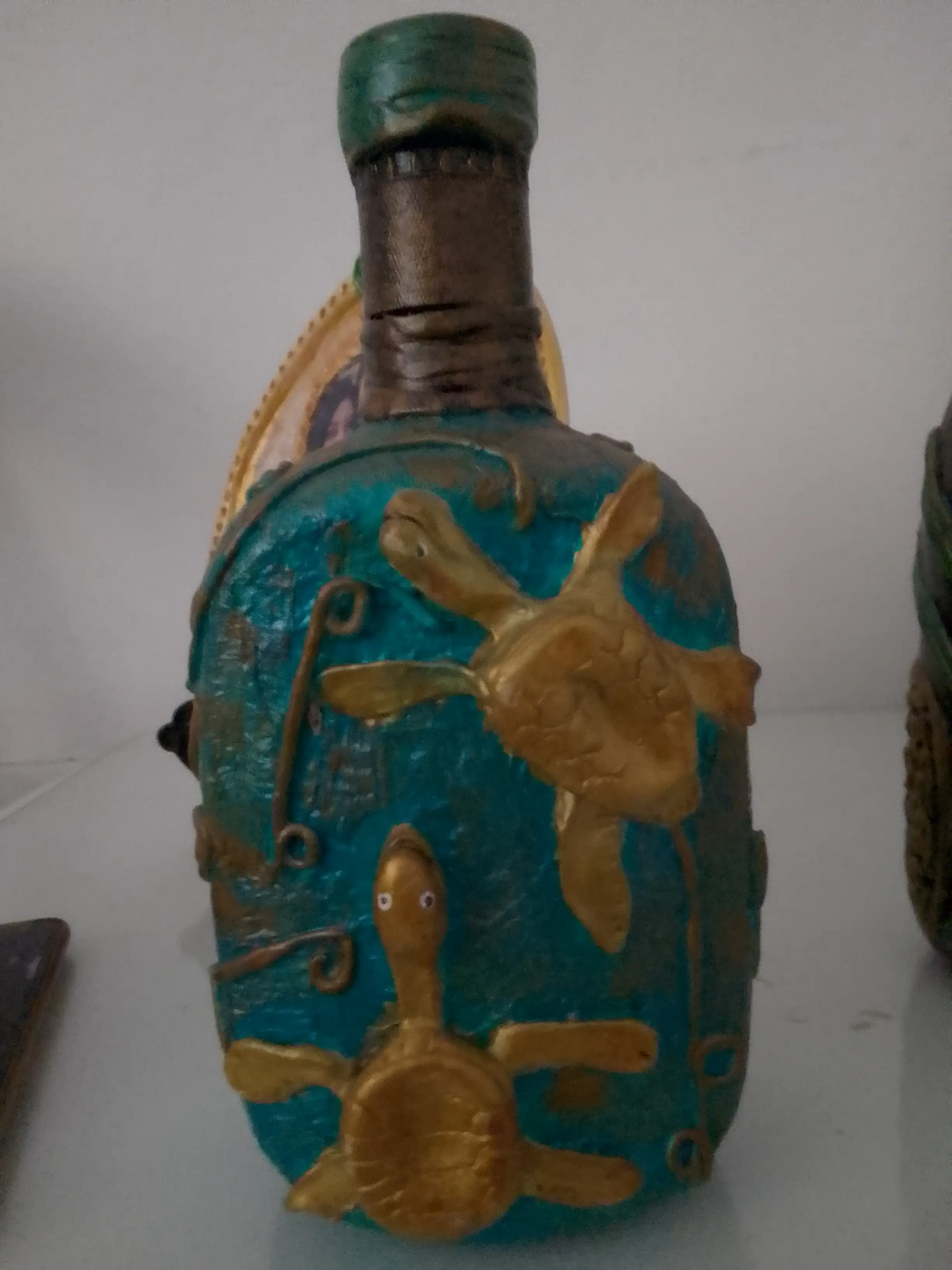 Botella decorativa