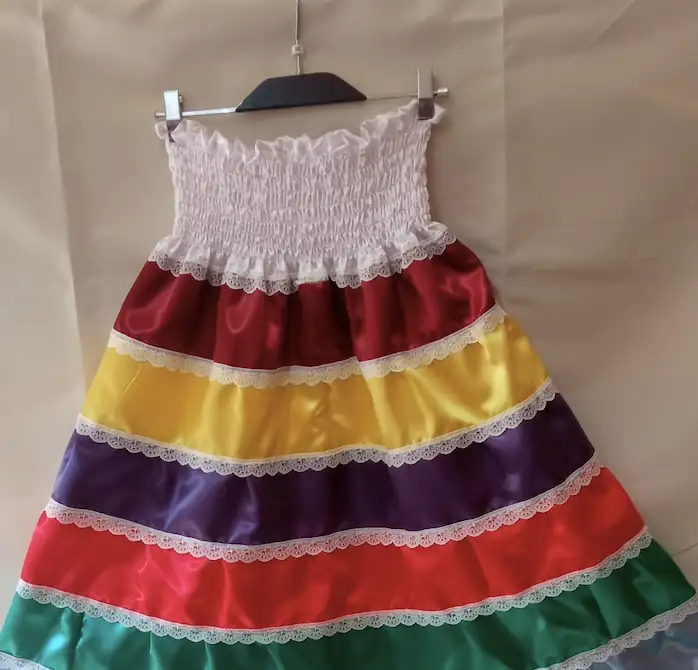 Saya de 9 colores (Oya) Variante 1
