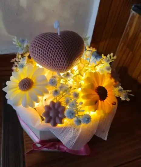 Velas ramo luminoso