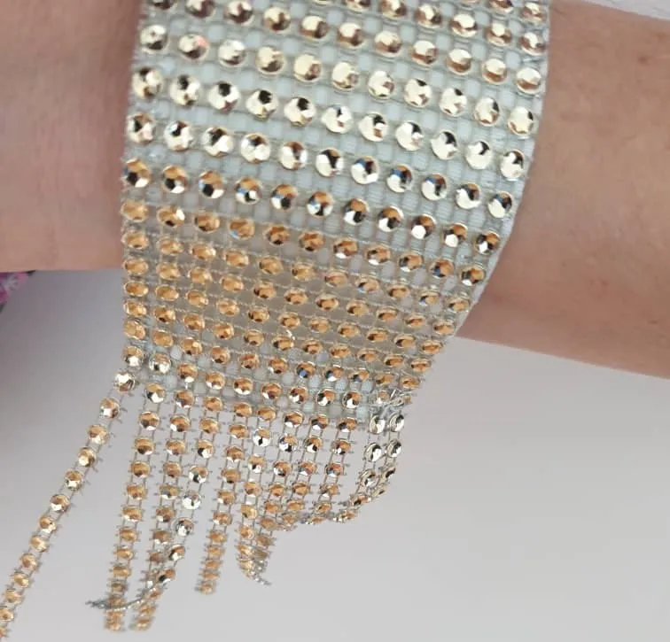 Pulsera de diamantes de imitación - Imagen 4