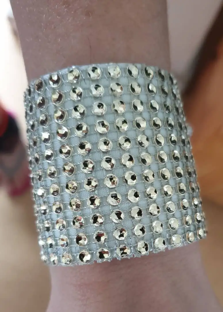 Pulsera de diamantes de imitación - Imagen 5