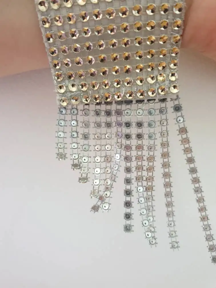 Pulsera de diamantes de imitación - Imagen 2