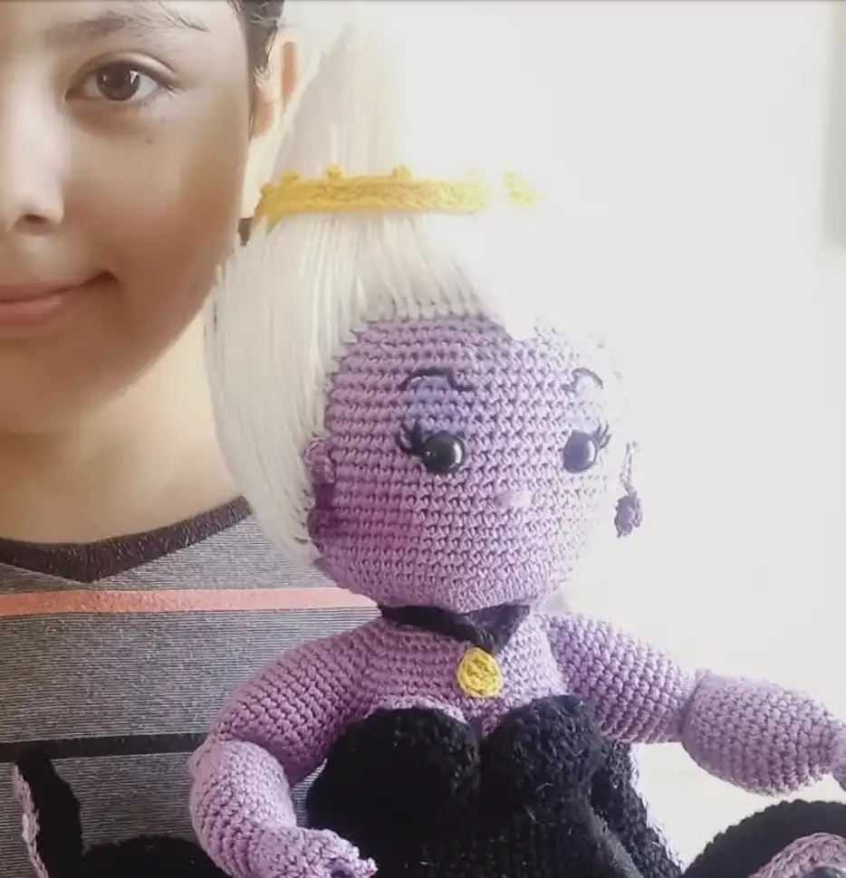 Úrsula amigurumi - Imagen 2