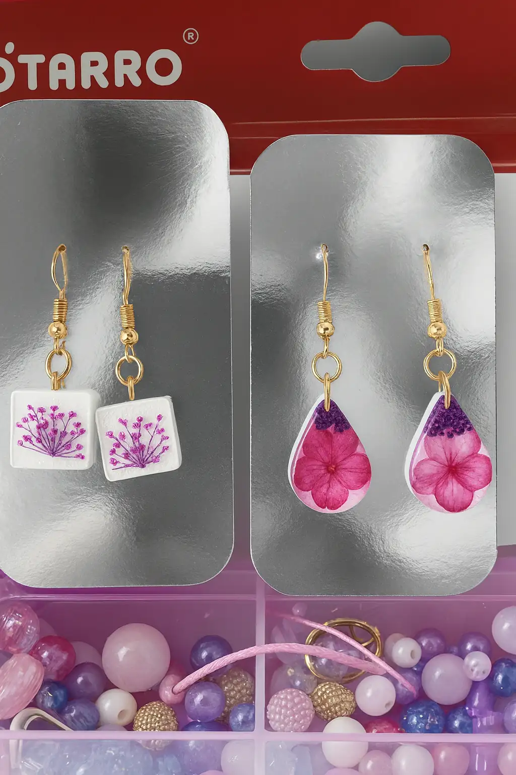 Aretes en resina - Imagen 4