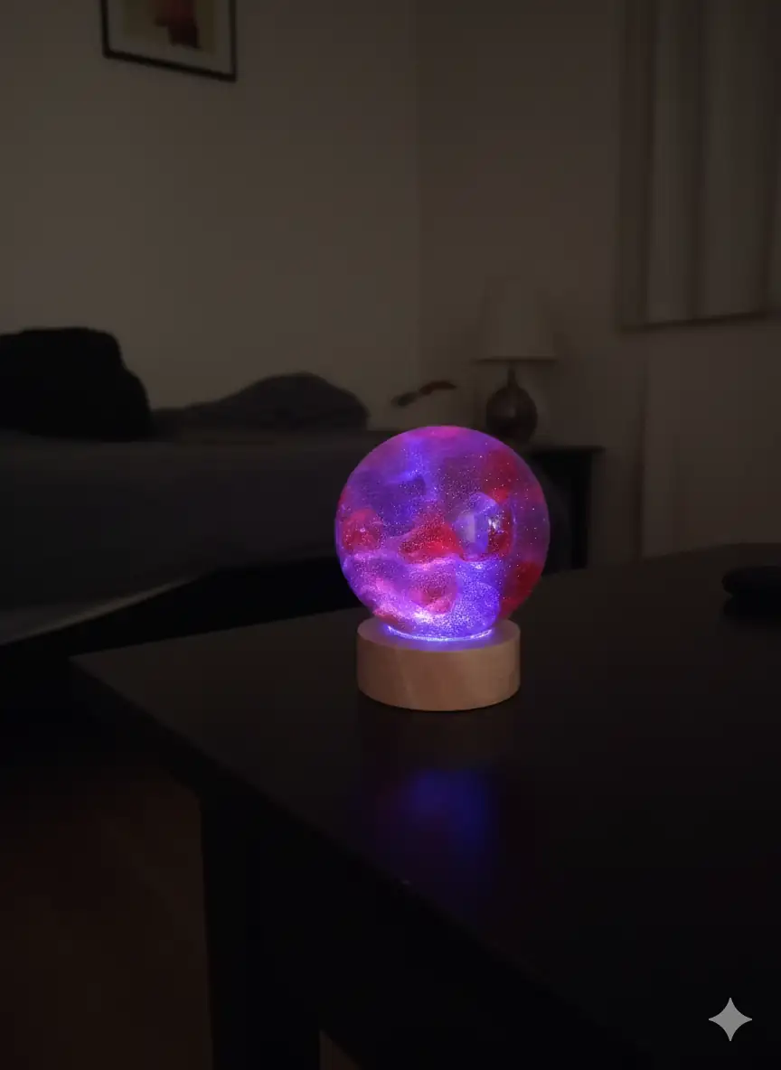 Lámpara Esfera LED Multicolor
