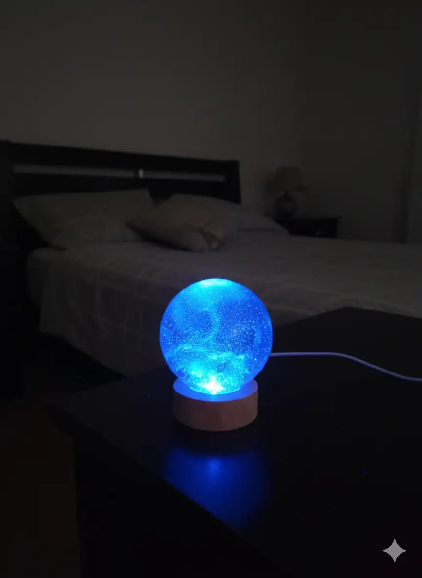 Lámpara Esfera LED Multicolor - Imagen 4