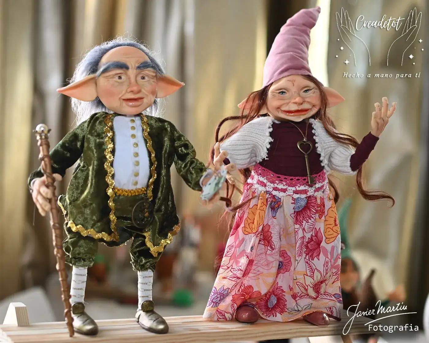Duendes de la fortuna articulados