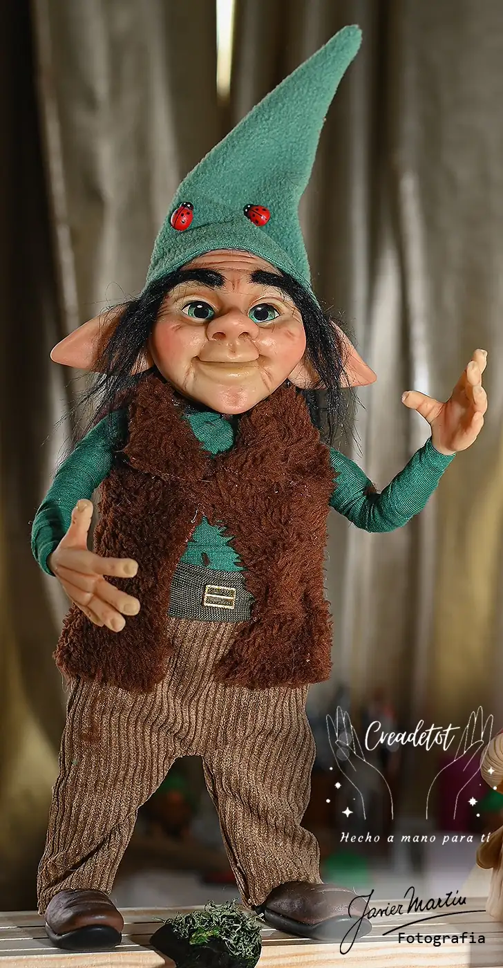 Duende de la suerte articulado - Imagen 3