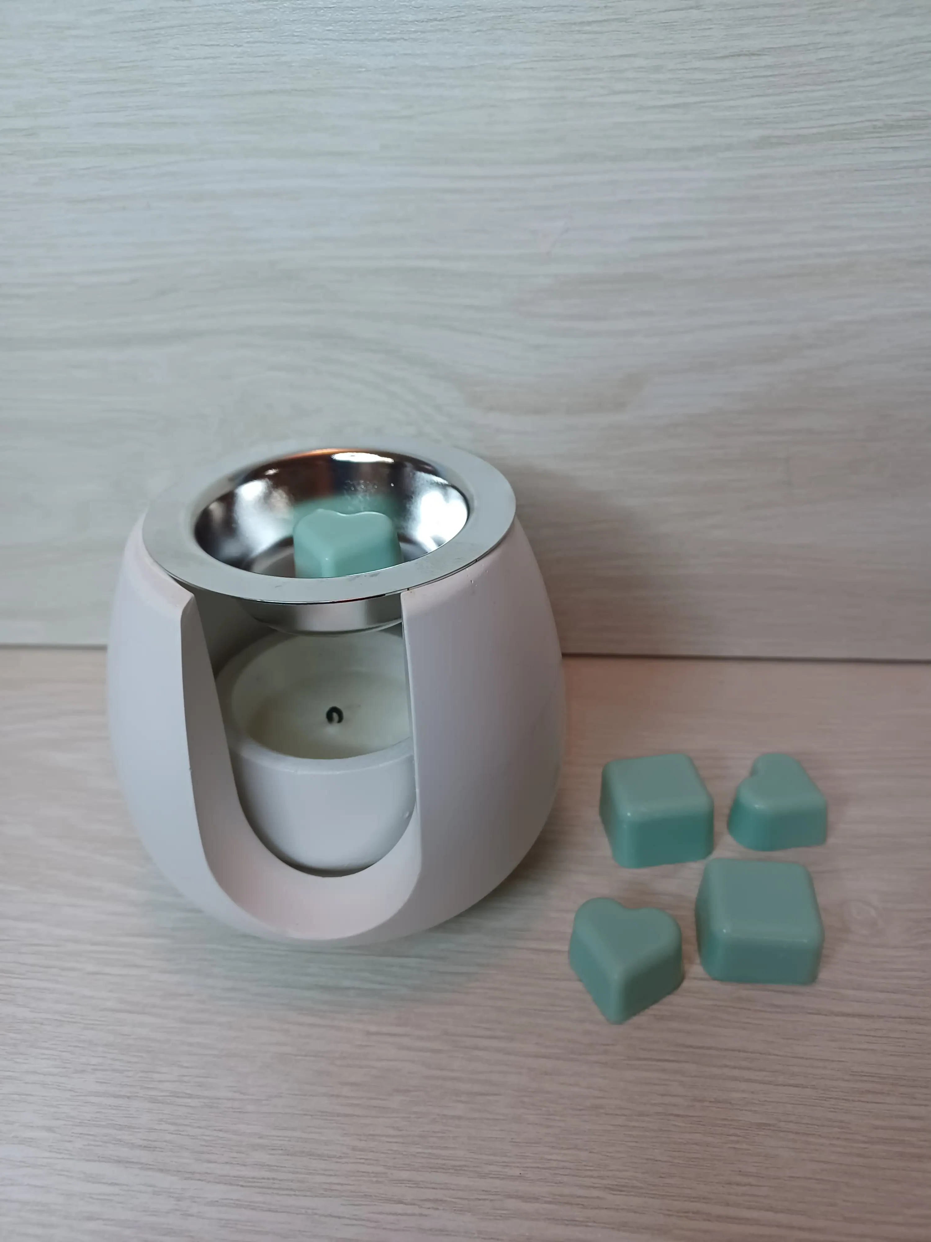 Quemador de Wax Mels (tabletas aromáticas) o quemador de esencias. - Imagen 3