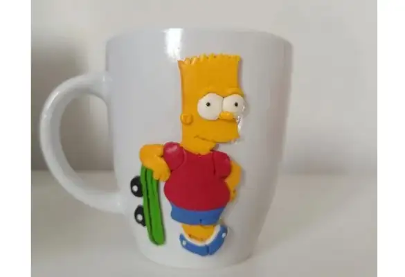 Taza personalizada Bart Simpson