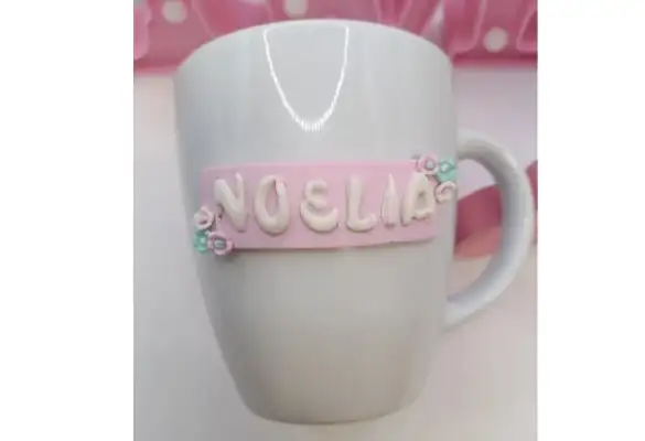 Taza Personalizada muñeca con estrella - Imagen 3