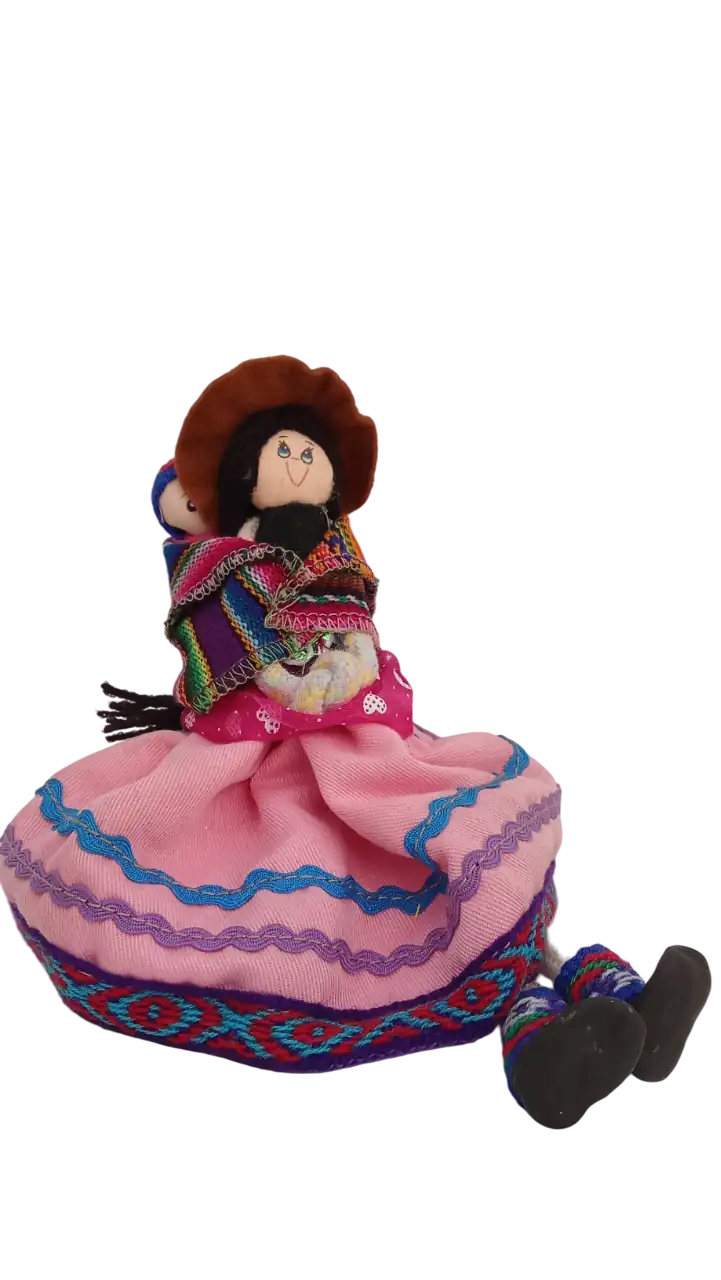 Cholita sentada - Imagen 2