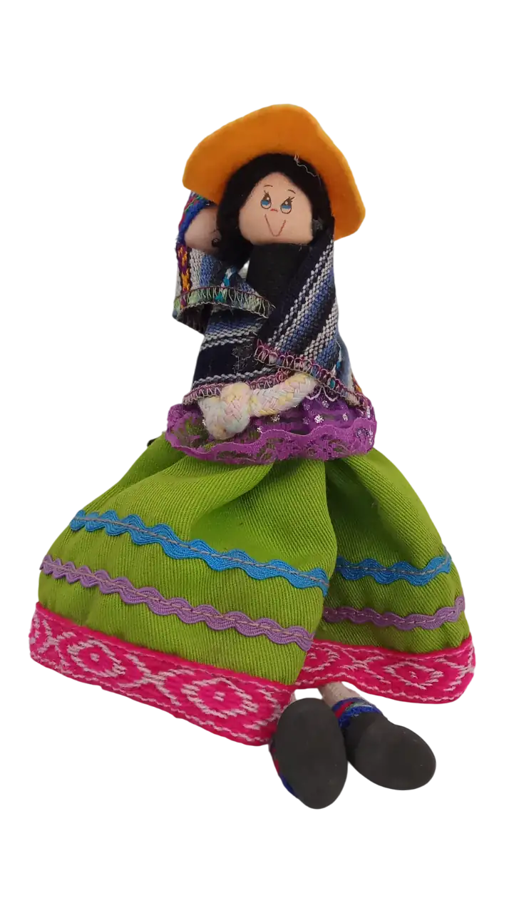 Cholita sentada - Imagen 4