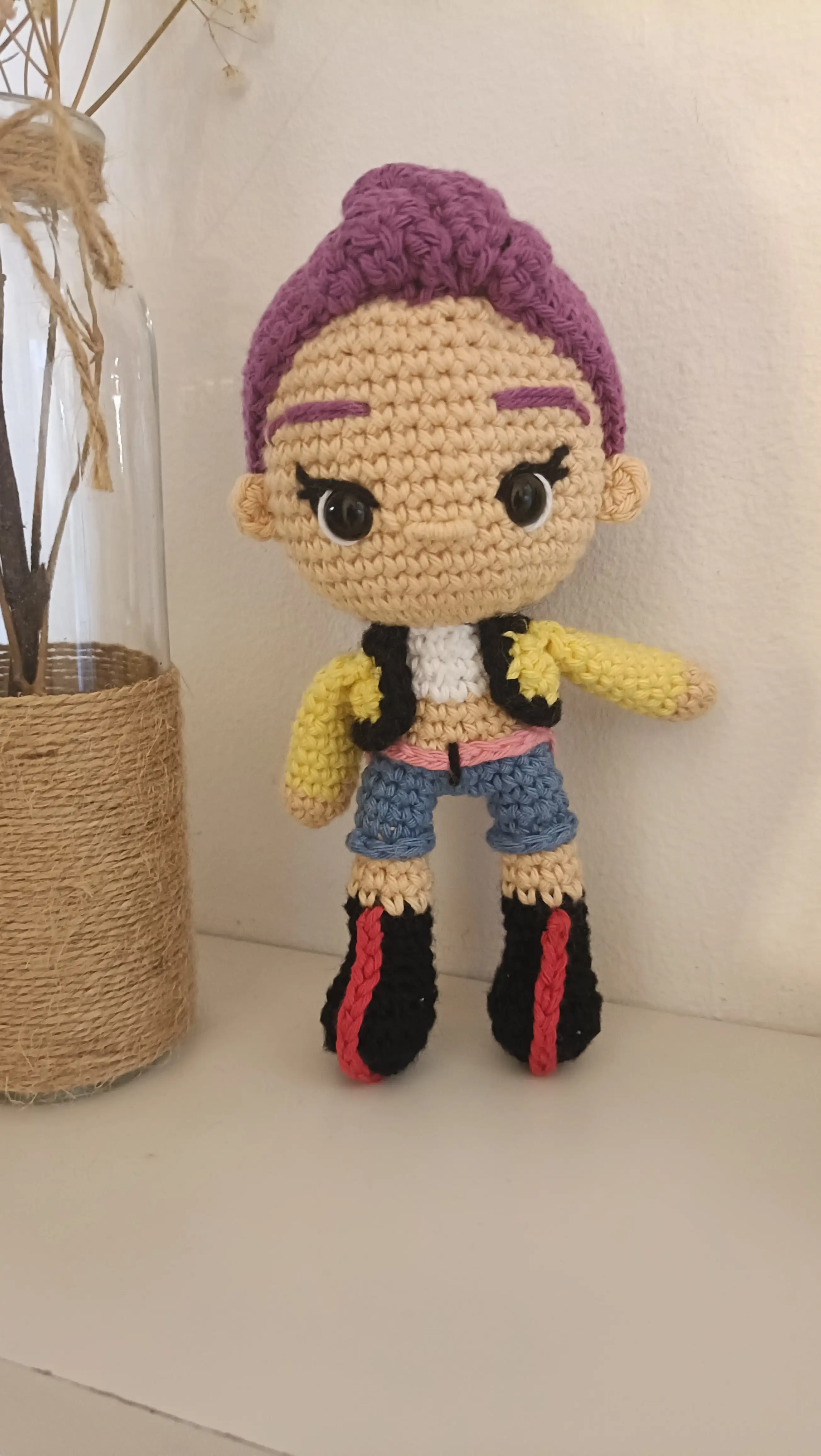 Rumi tejida a crochet
