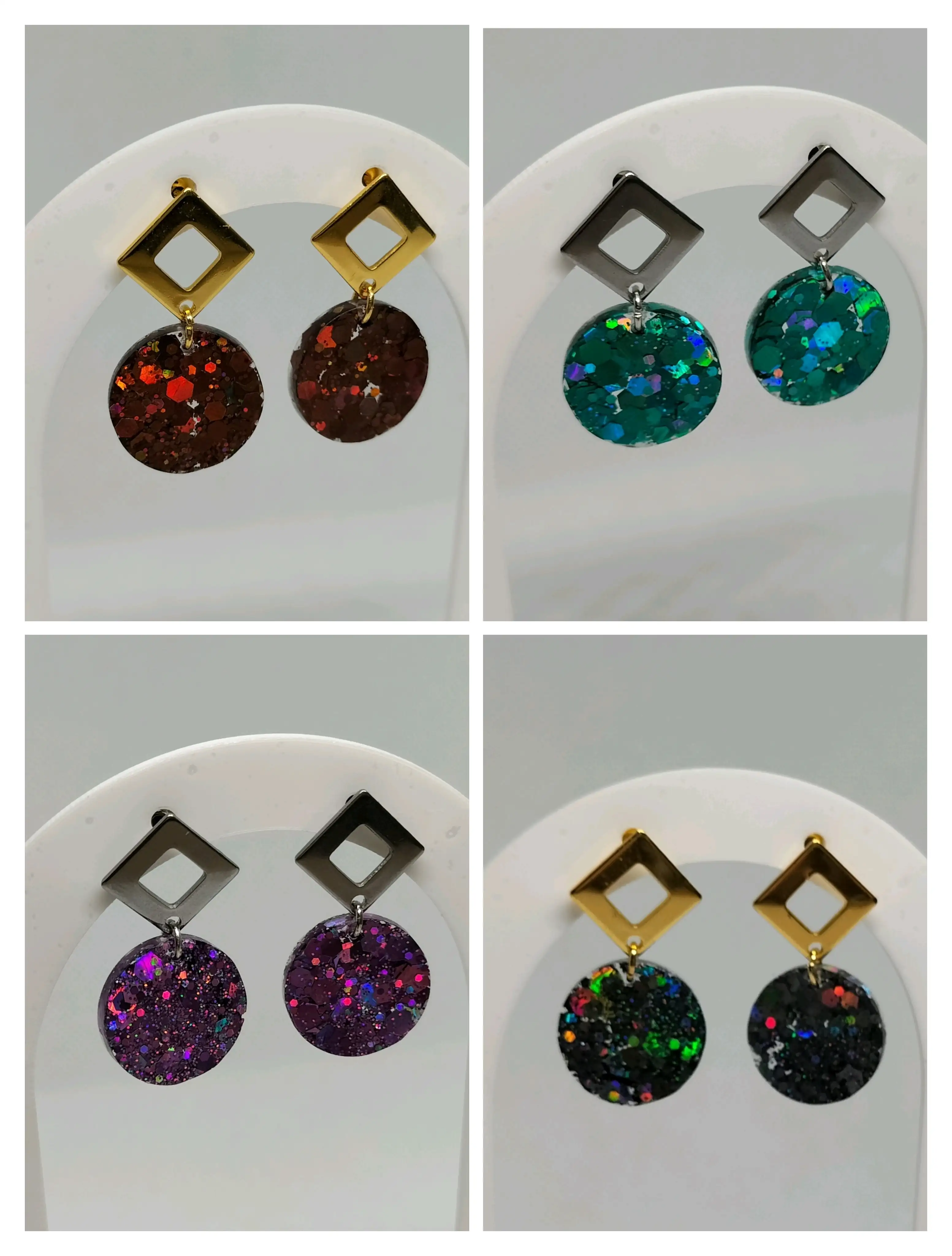 Pendientes Rombo - Imagen 3