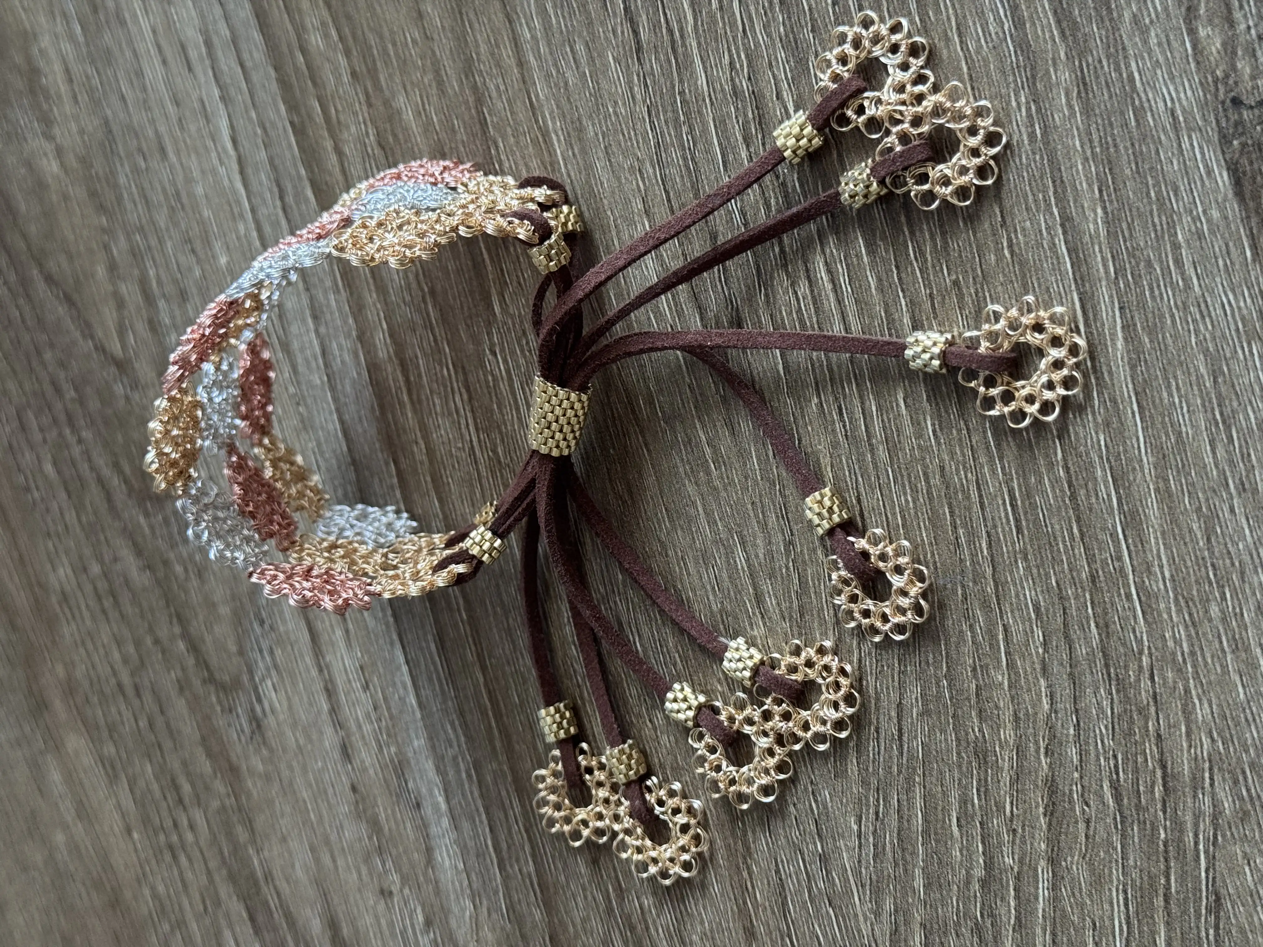 Brazalete punto peruano  - Imagen 2