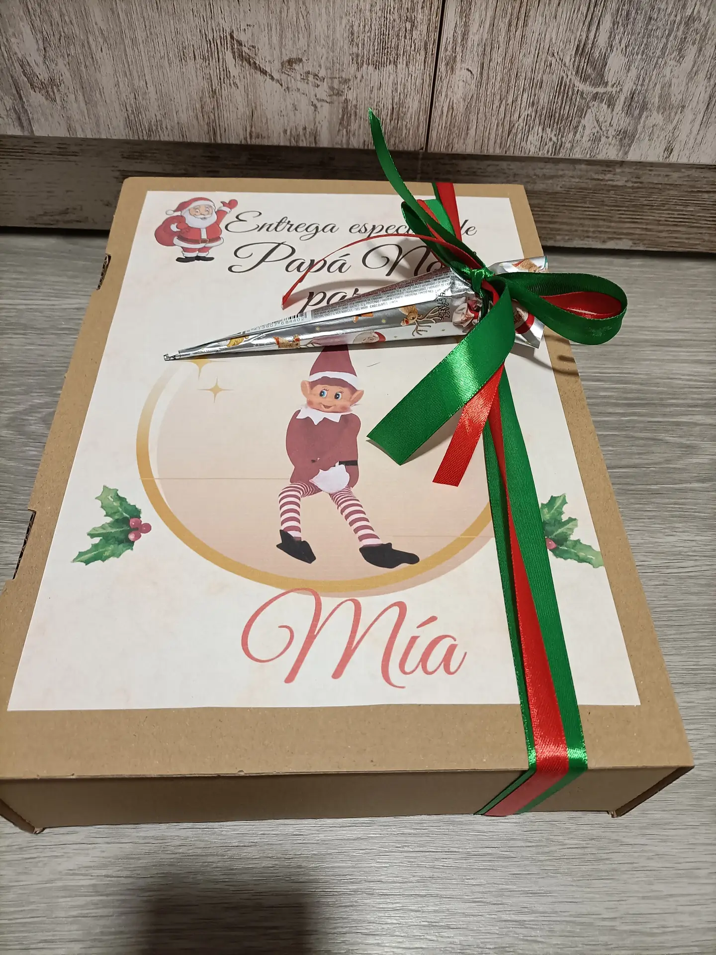 Caja elfo travieso
