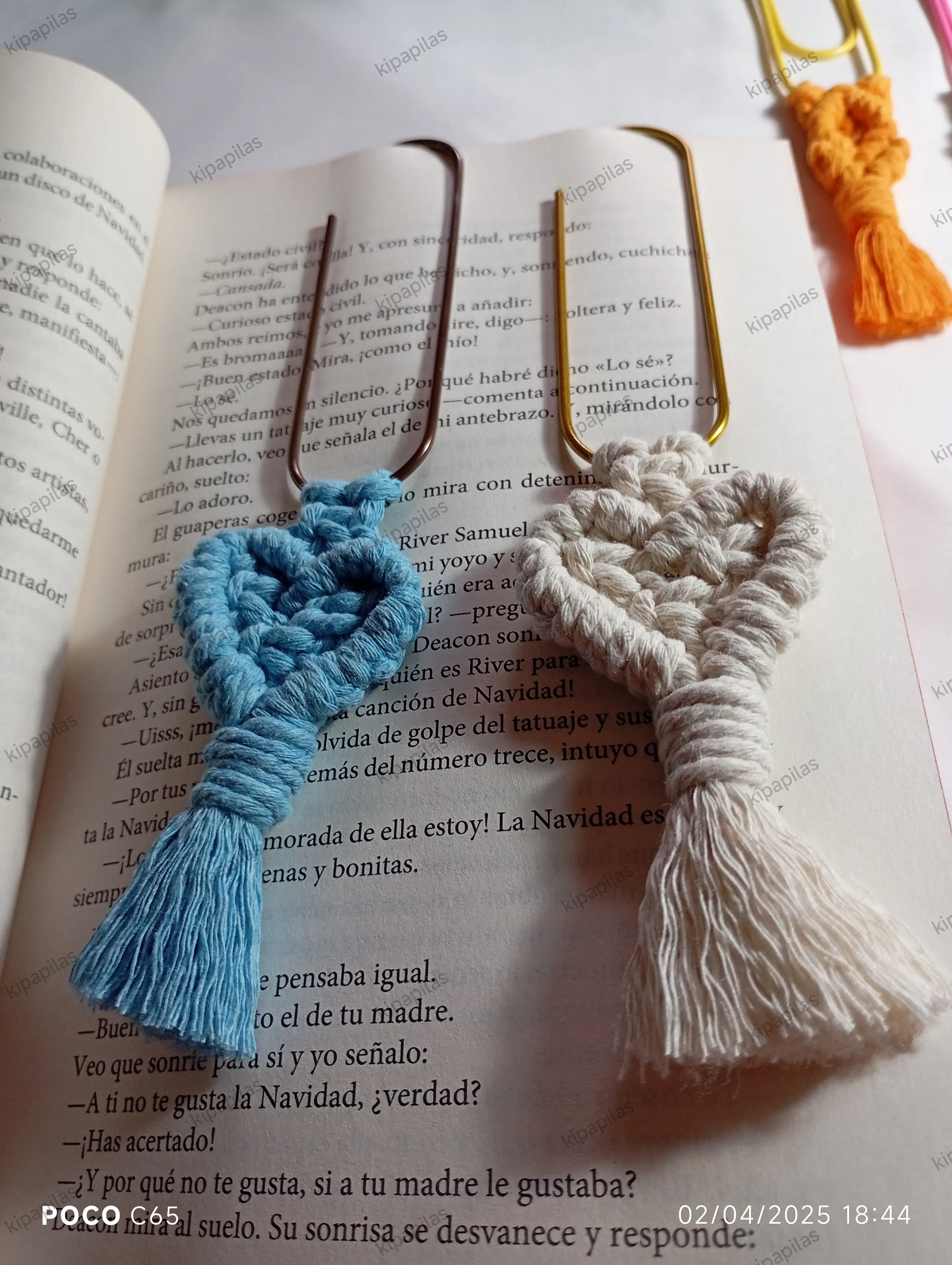 Marcapáginas originales