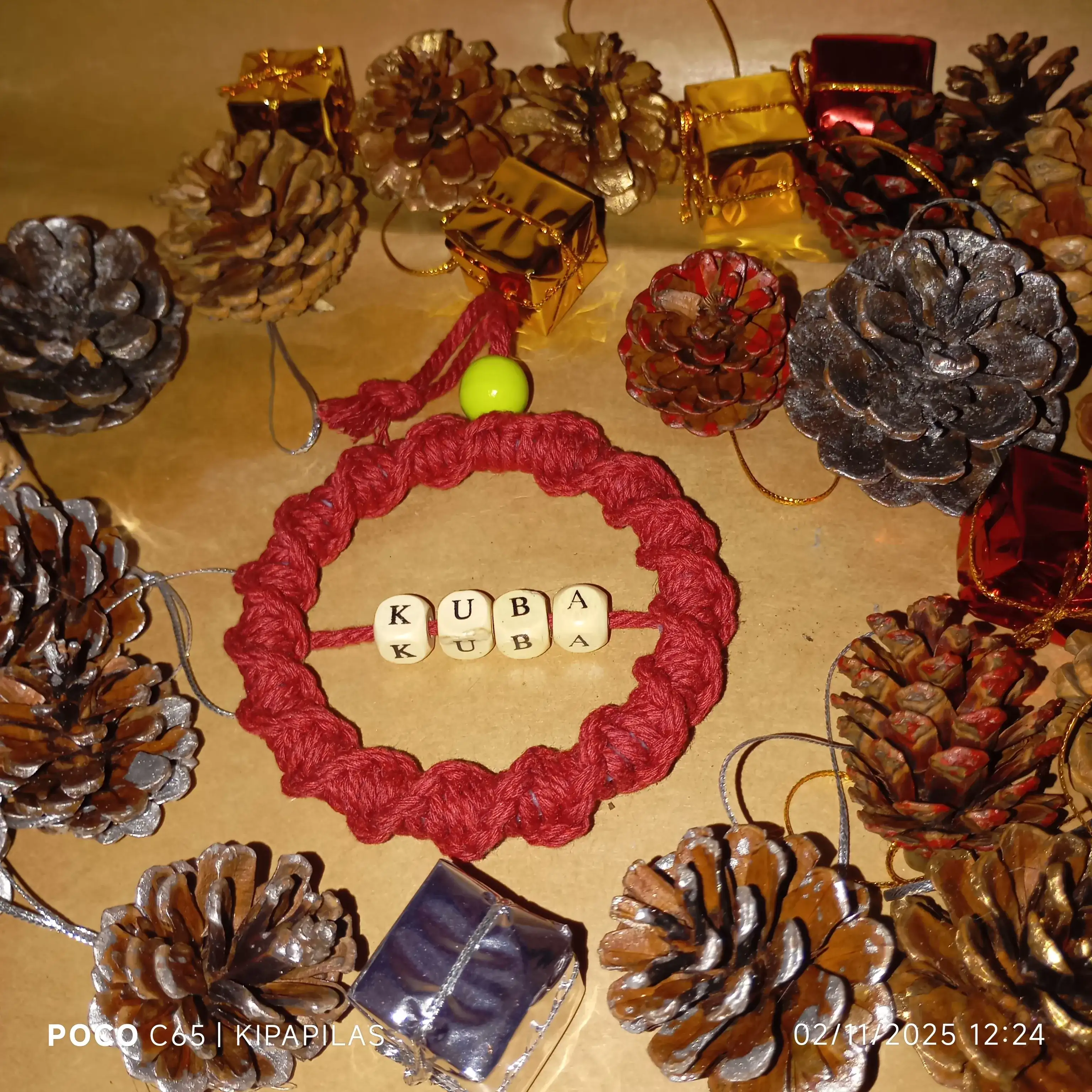 Aros adorno de navidad - Imagen 4